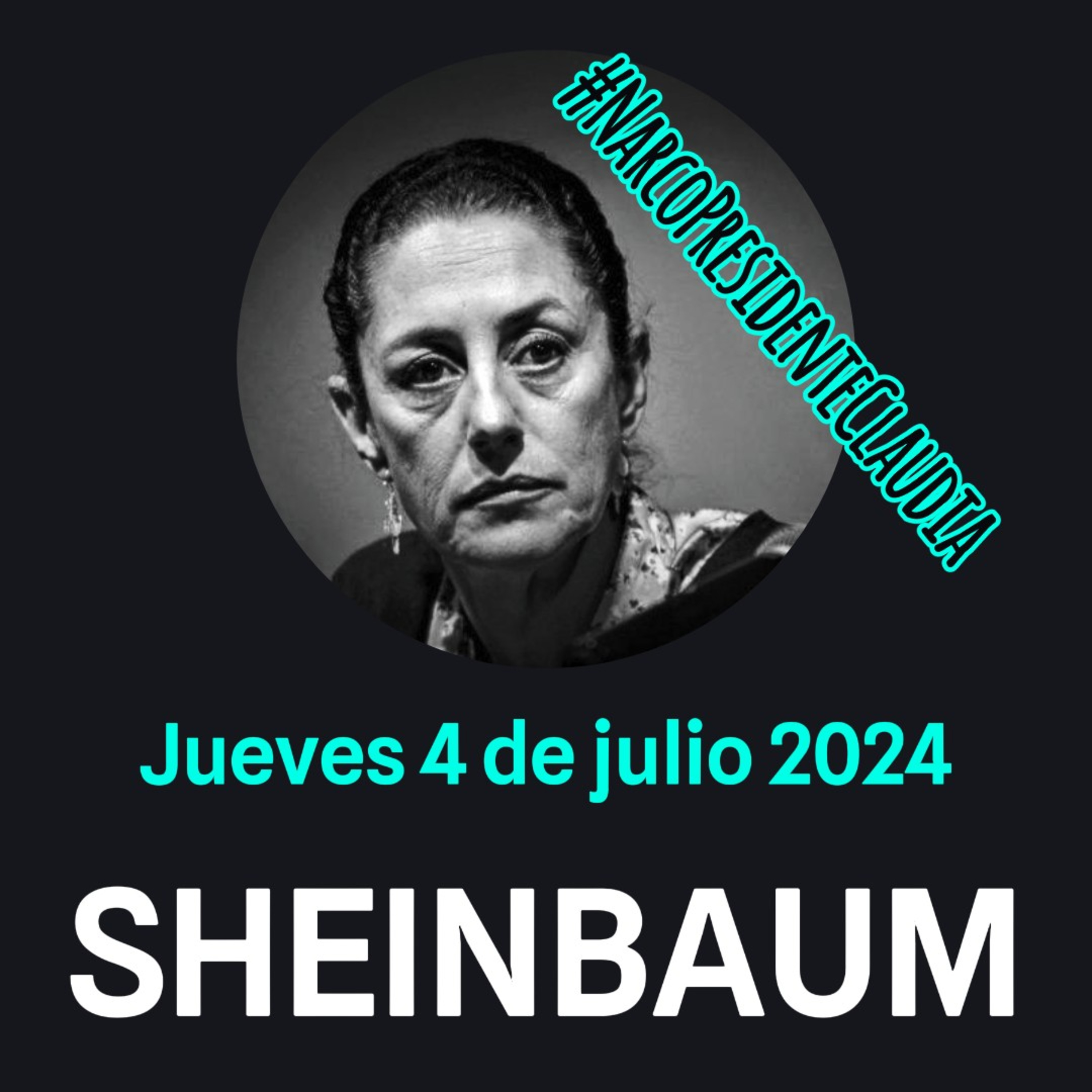 #Sheinbaum Contenido no apto para #Chairos y #ZurdosDeMierda. Conferencia de prensa 04/07/2024. episode artwork