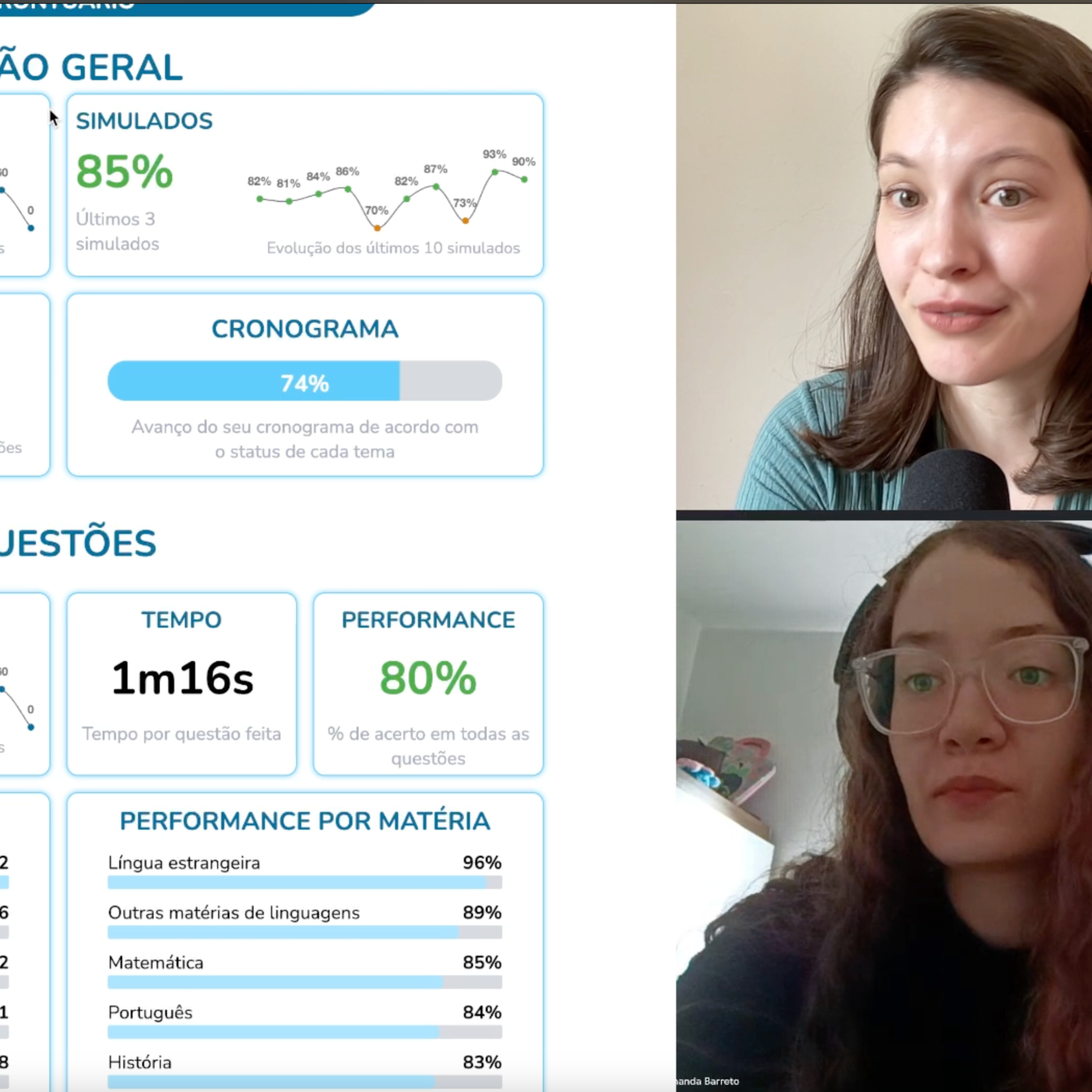 Melhores simulados para quem está acima de 80% de acertos no ENEM