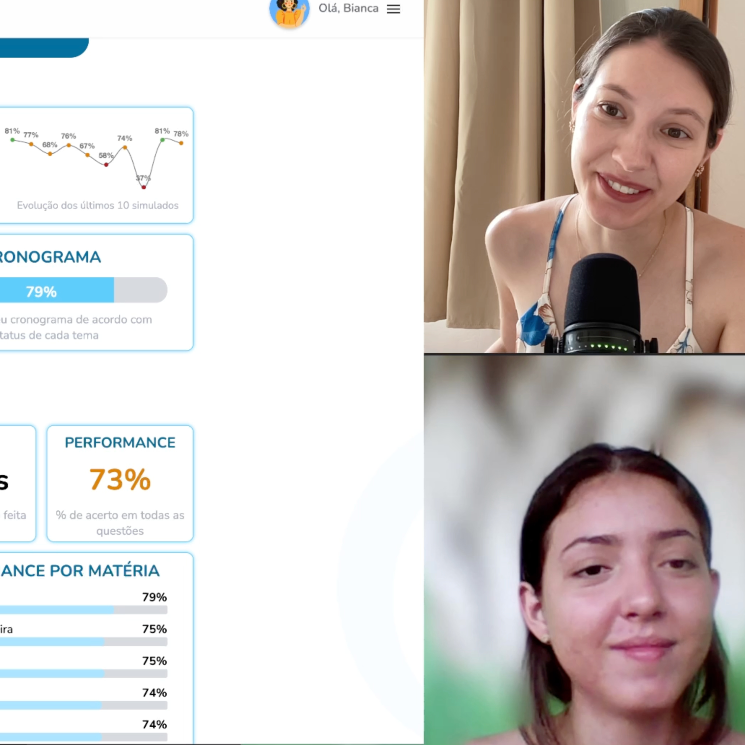 80% DE ACERTOS NO ENEM, MAS NOTA CAI EM OUTRAS BANCAS