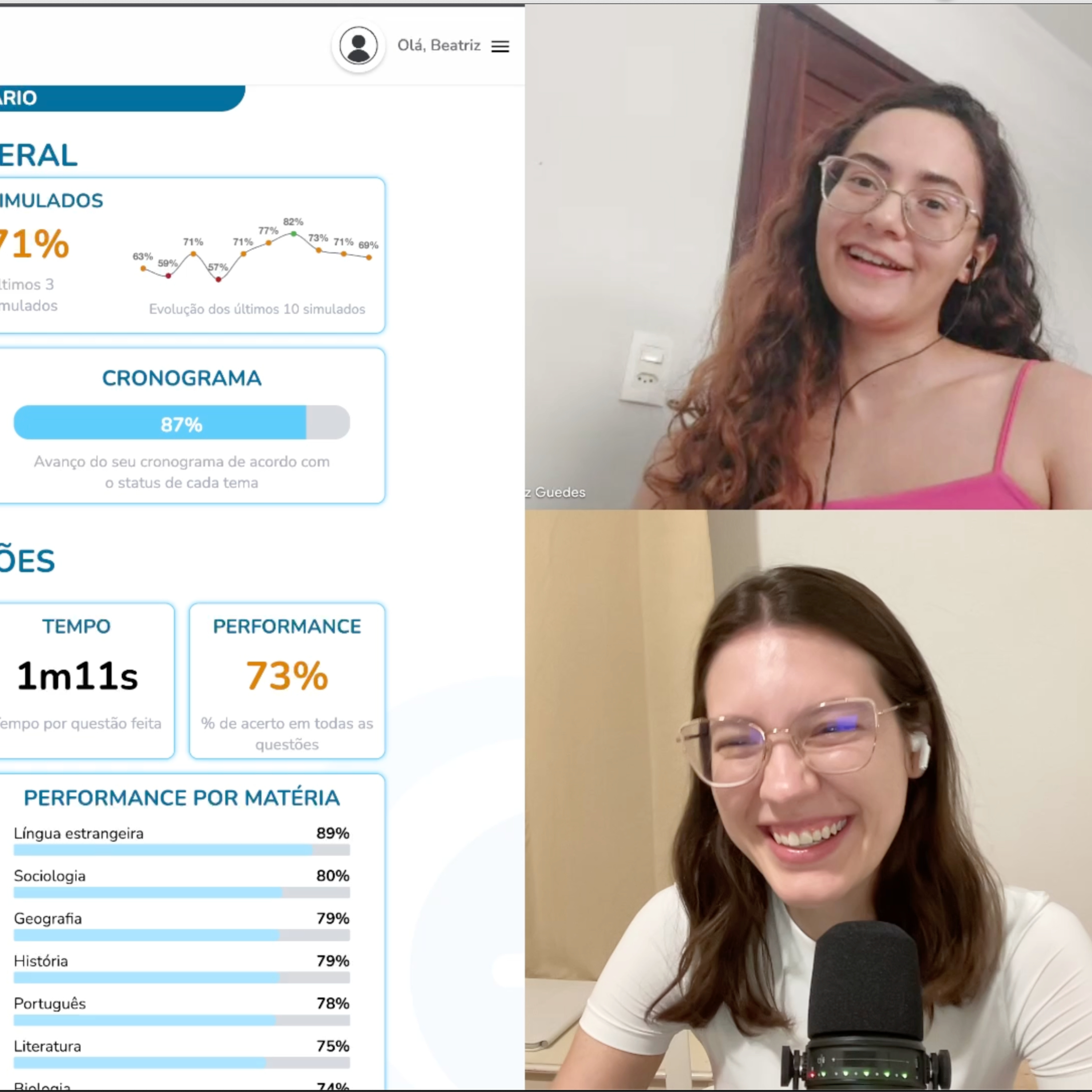 Acerto as questões das listas, mas erro no simulado. O que fazer?