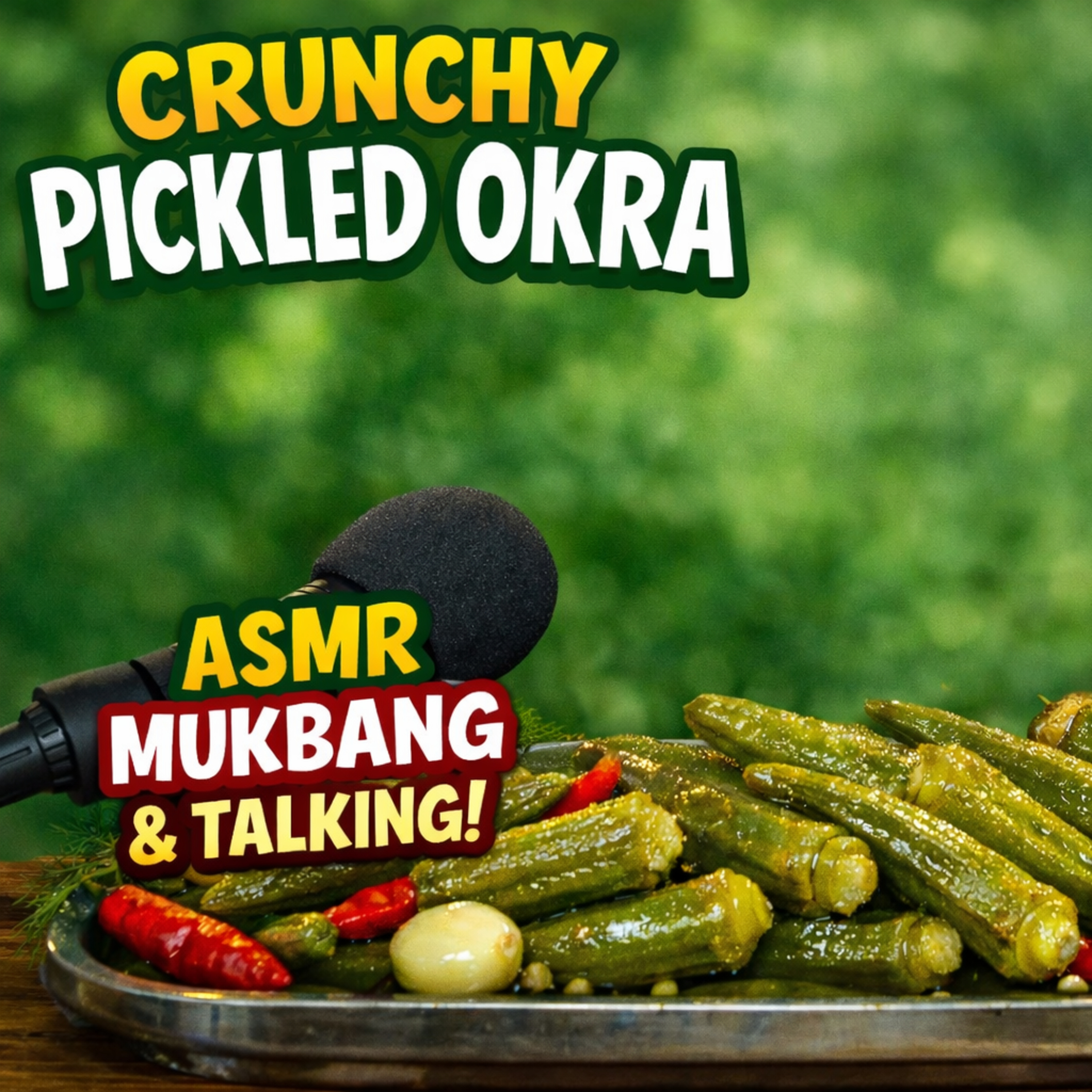 Crunchy Pickled Okra ASMR Mukbang (Talking) episode artwork