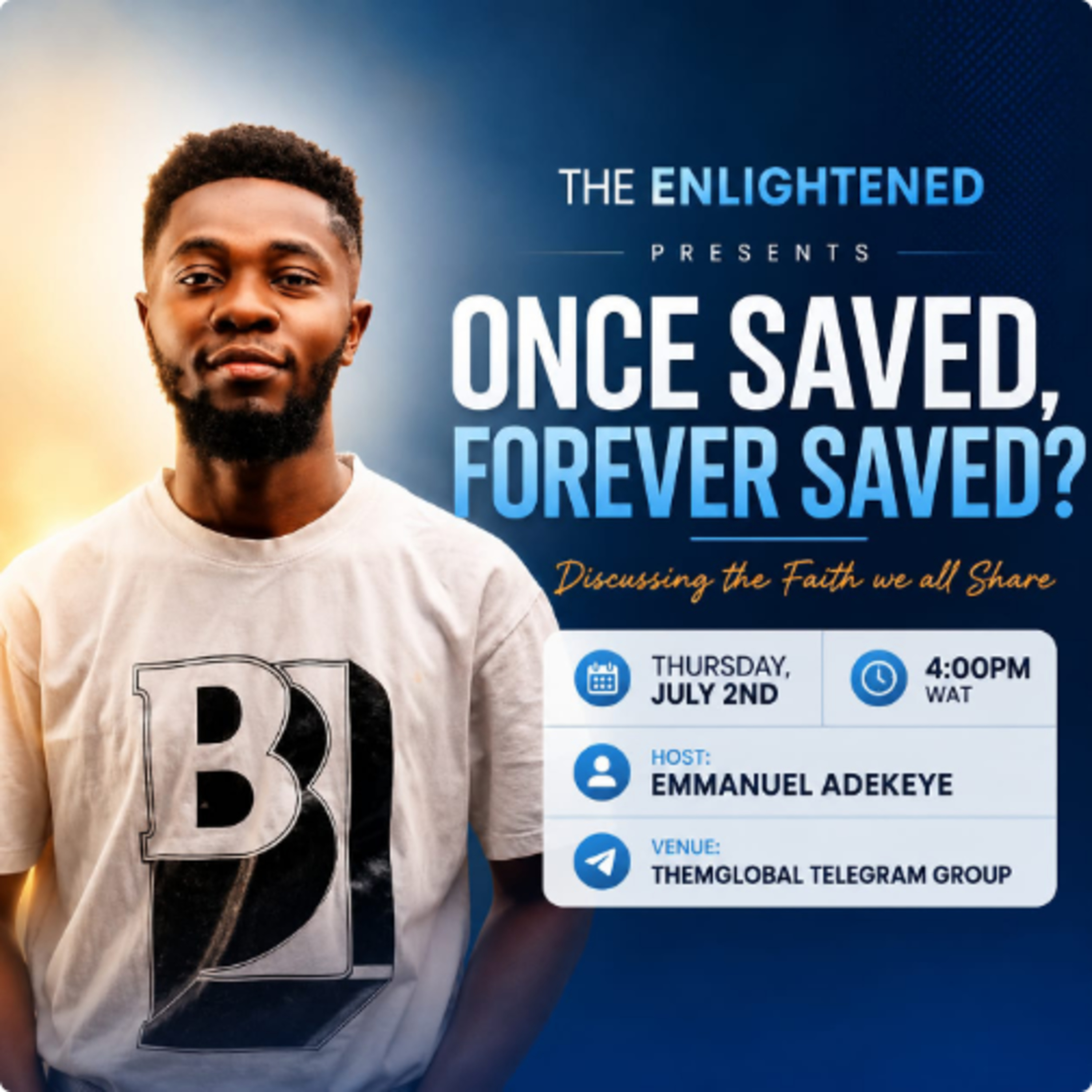 Once Saved Always Saved? — Bible Study w/ Pastor Emmanuel Adekeye  episode artwork