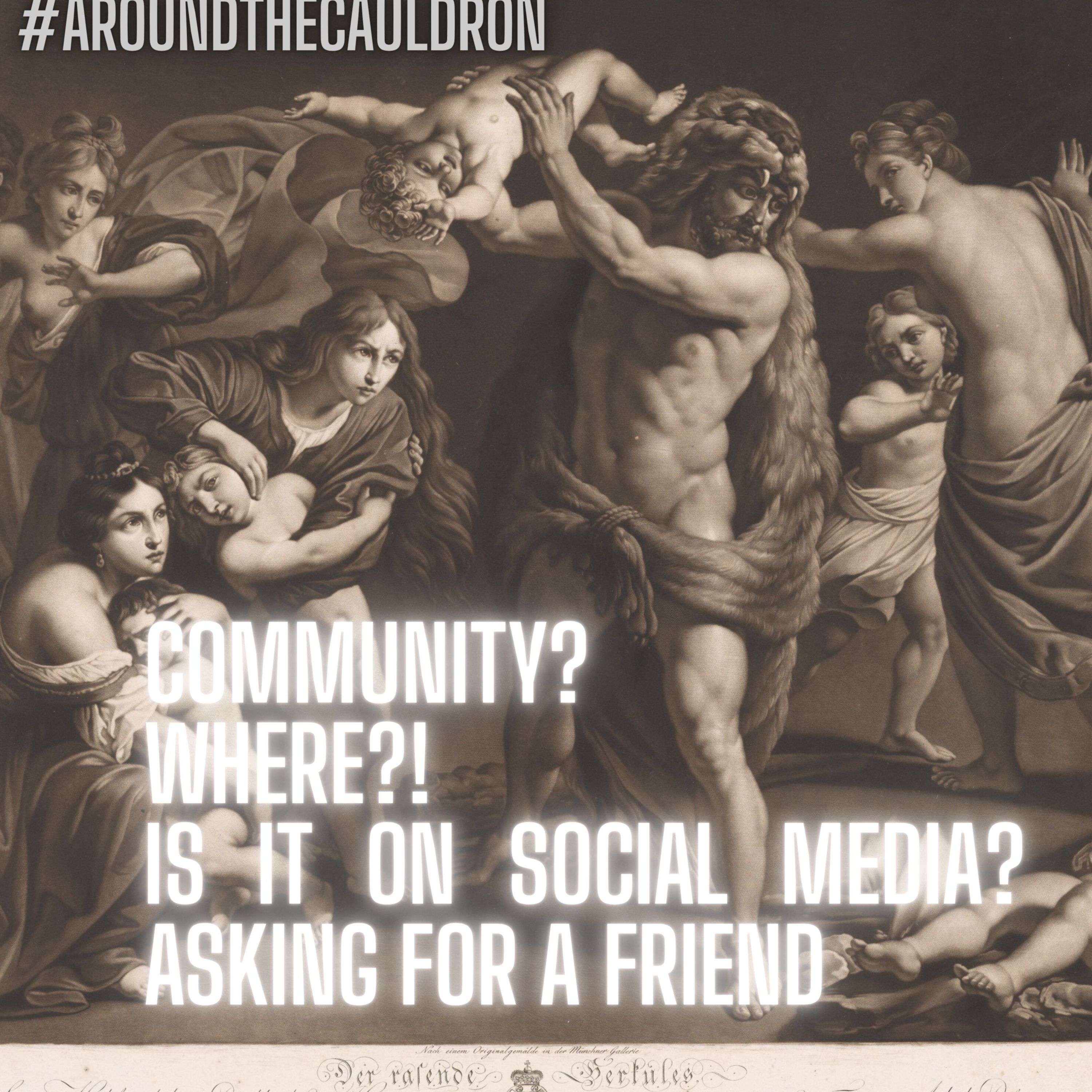 Community? Where? Is it On Social Media? :) Asking For A Friend..