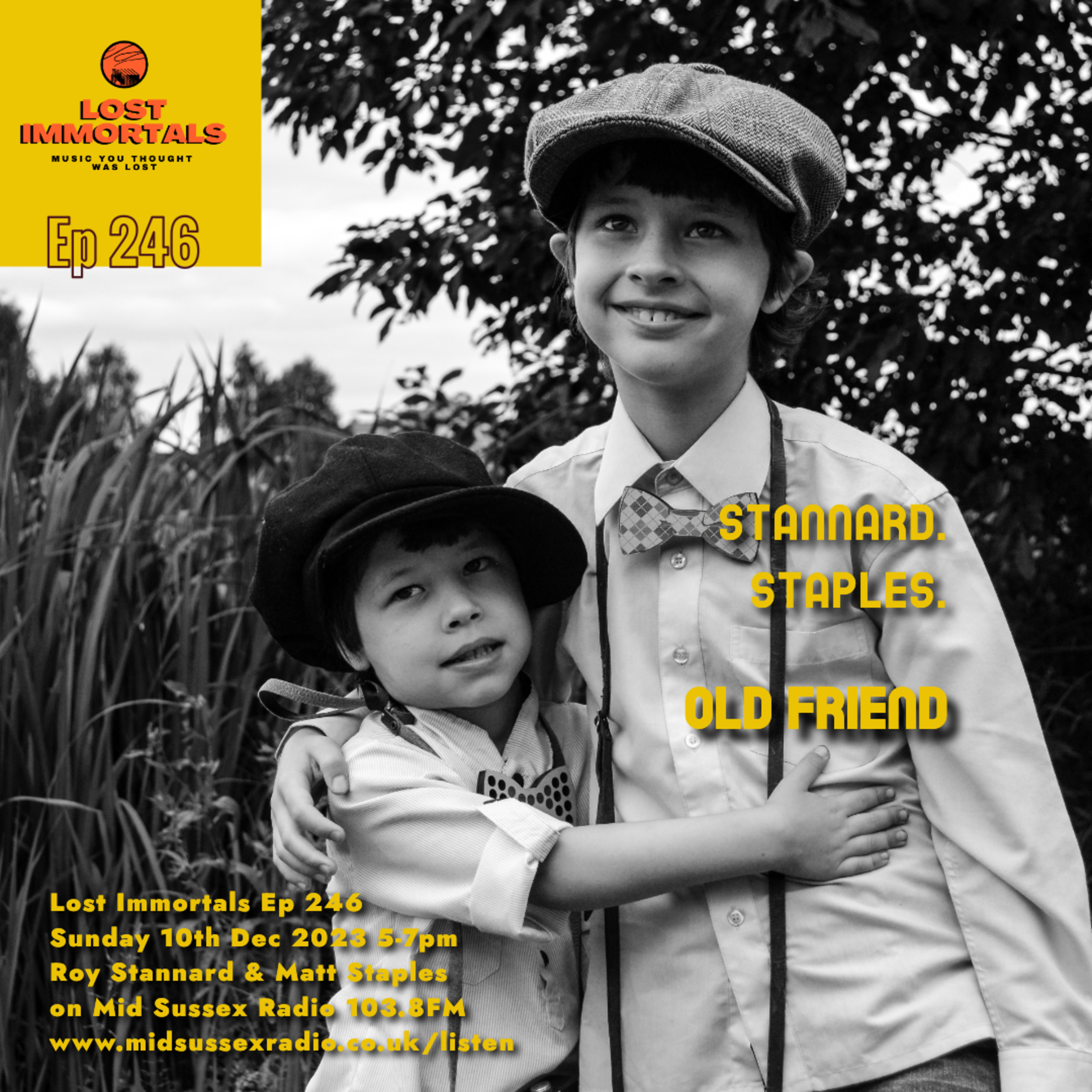 Lost Immortals and Radio Hieroglyphics with Roy Stannard and Matt Staples