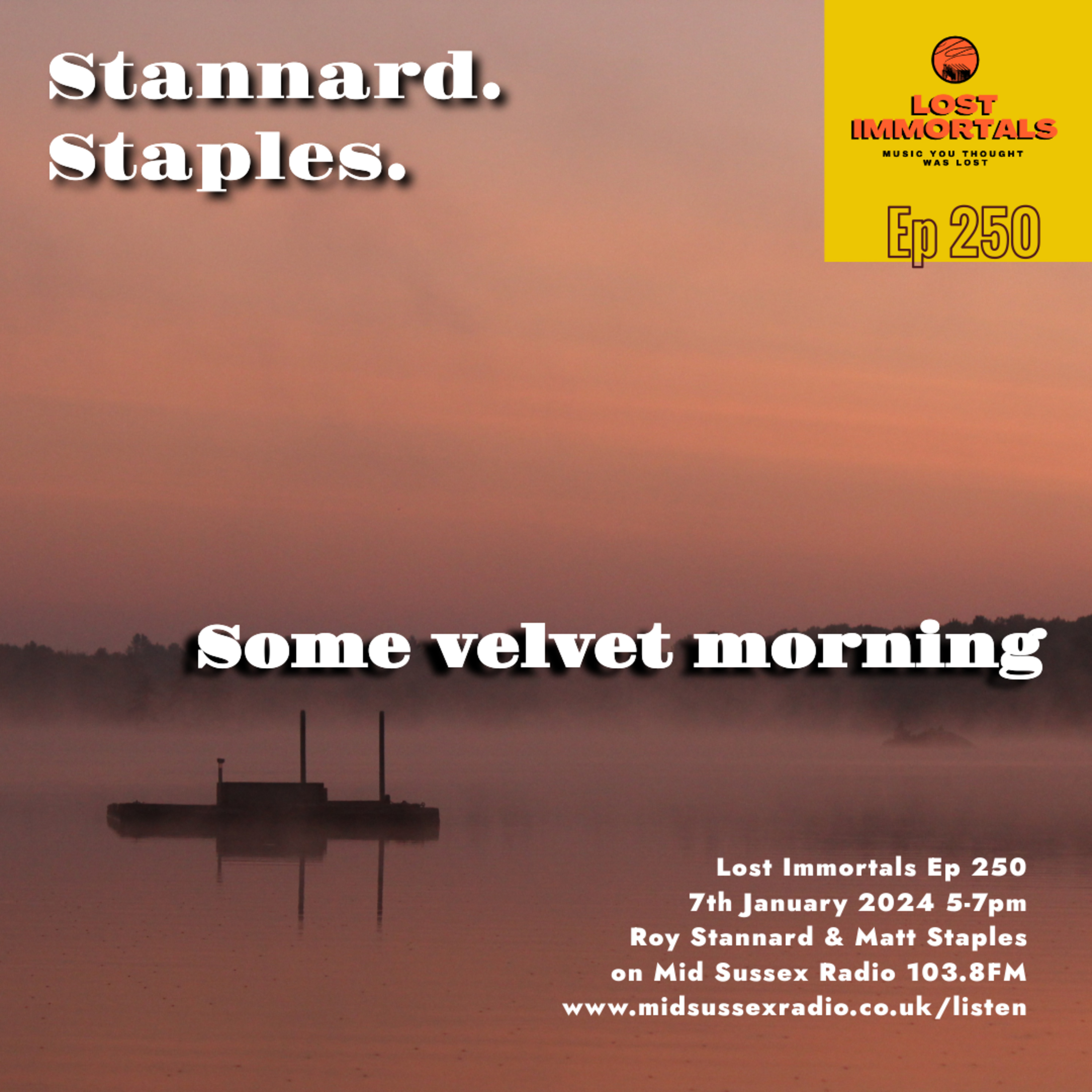 Lost Immortals and Radio Hieroglyphics with Roy Stannard and Matt Staples