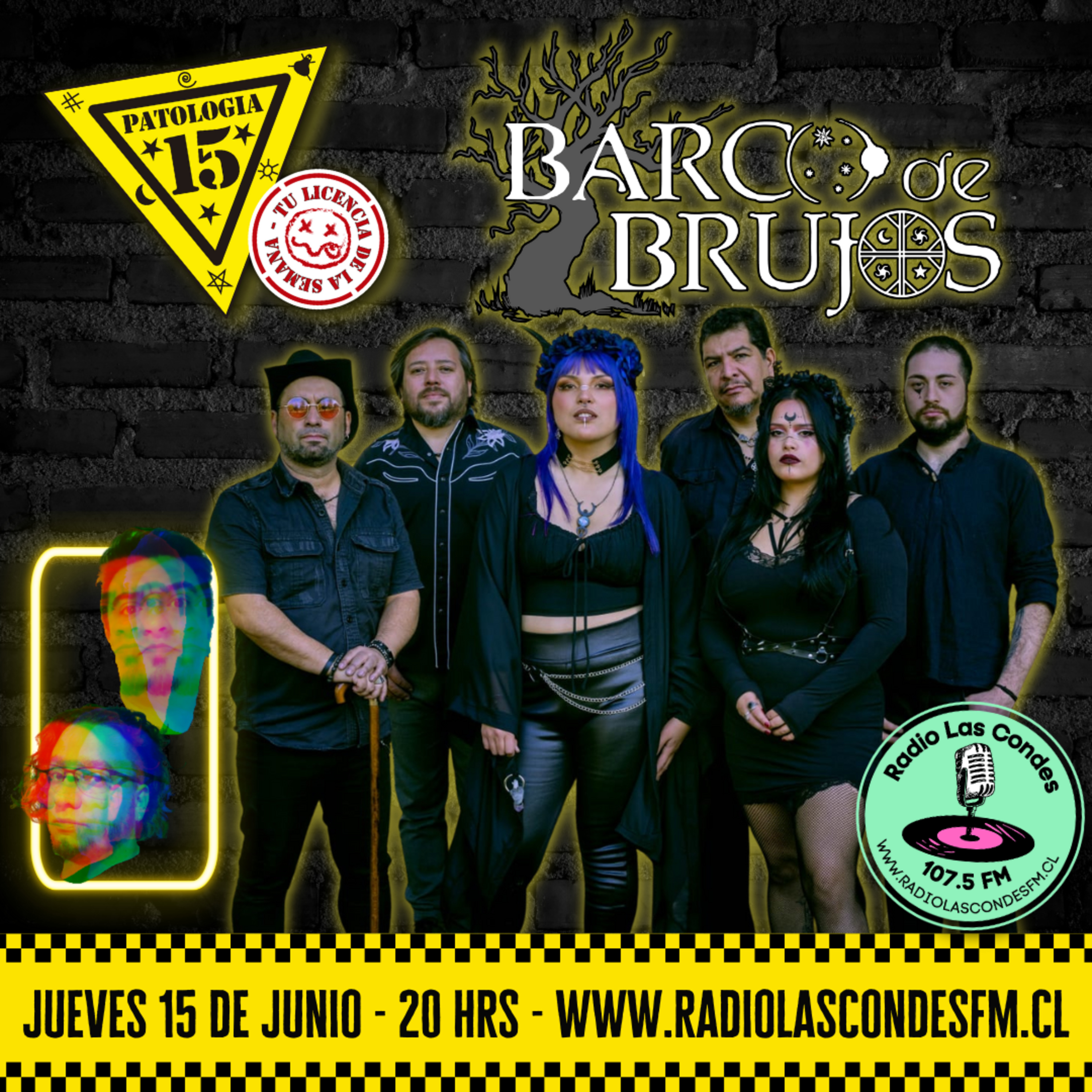 Patología 15 - Cap 205 Radio Las Condes - Barco de Brujos episode artwork