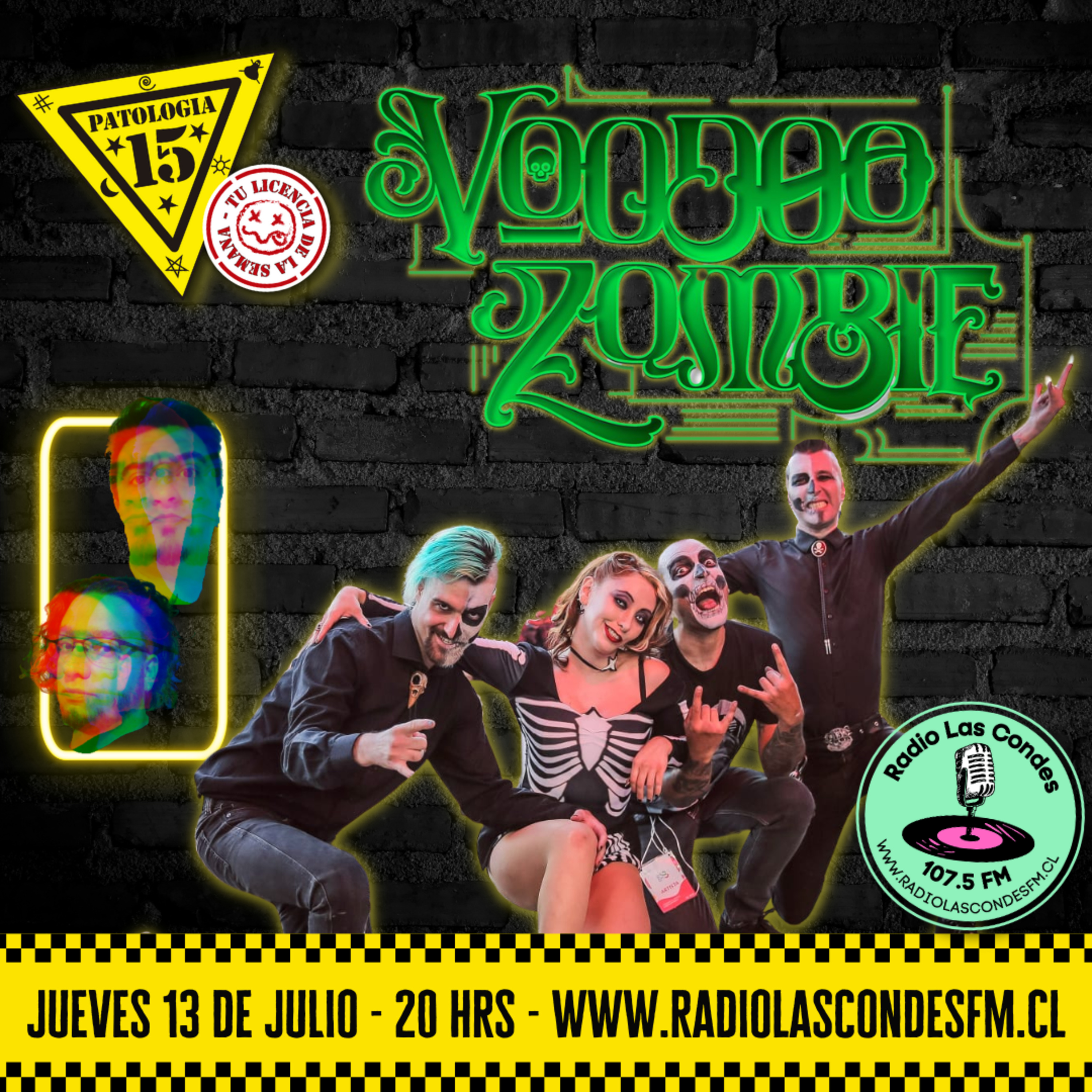 Patología 15 - Cap 209 Radio Las Condes - Voodoo Zombie episode artwork