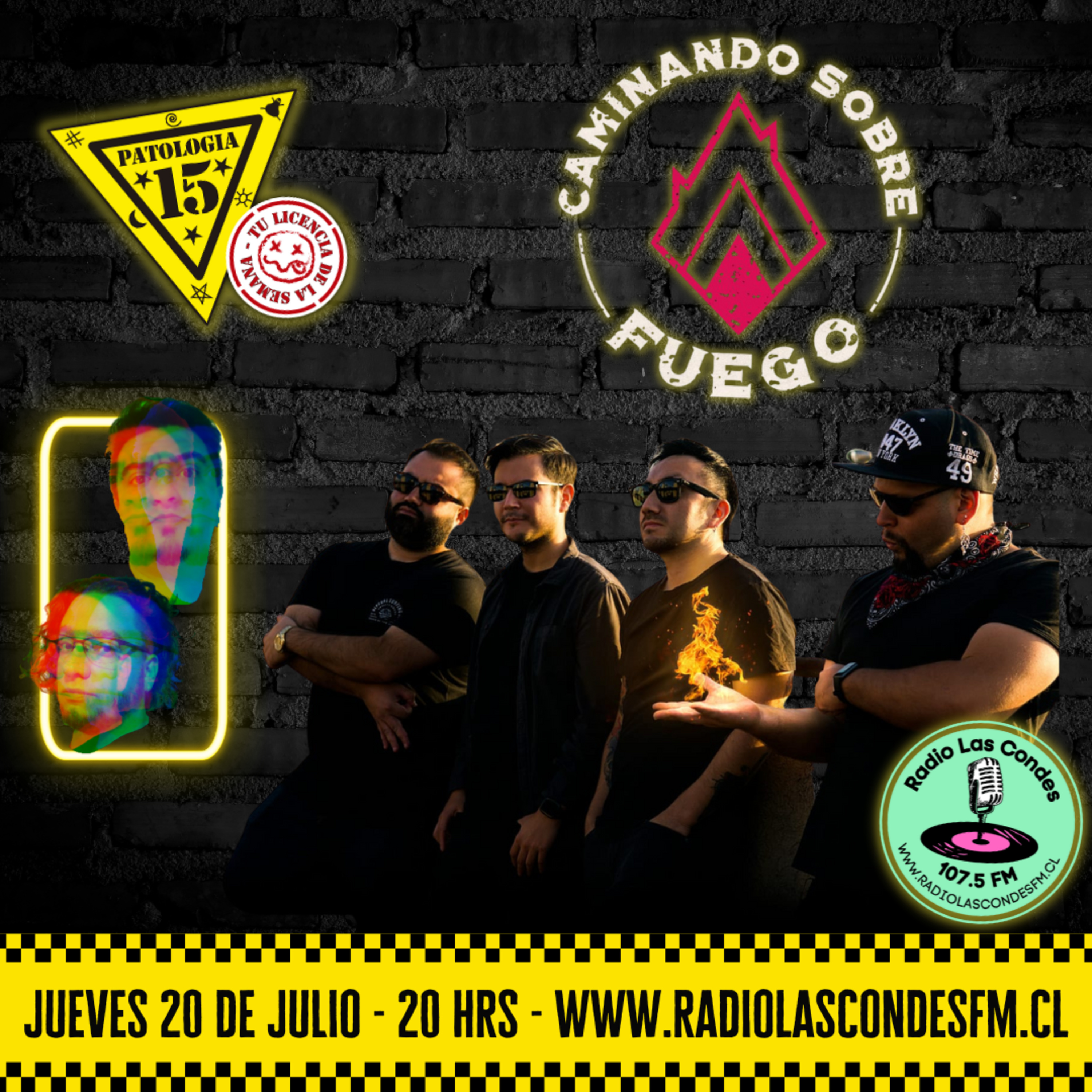 Patología 15 - Cap 210 Radio Las Condes - Caminando Sobre Fuego episode artwork