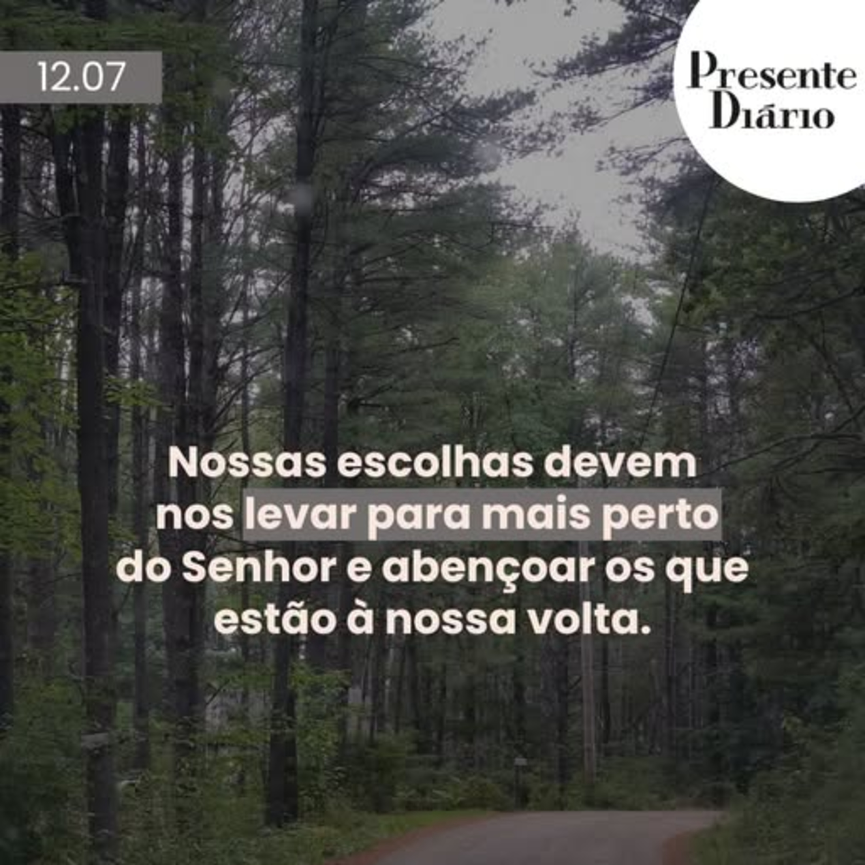 PRESENTE DIÁRIO da RTM Brasil E se...? Domingo, 12 de julho