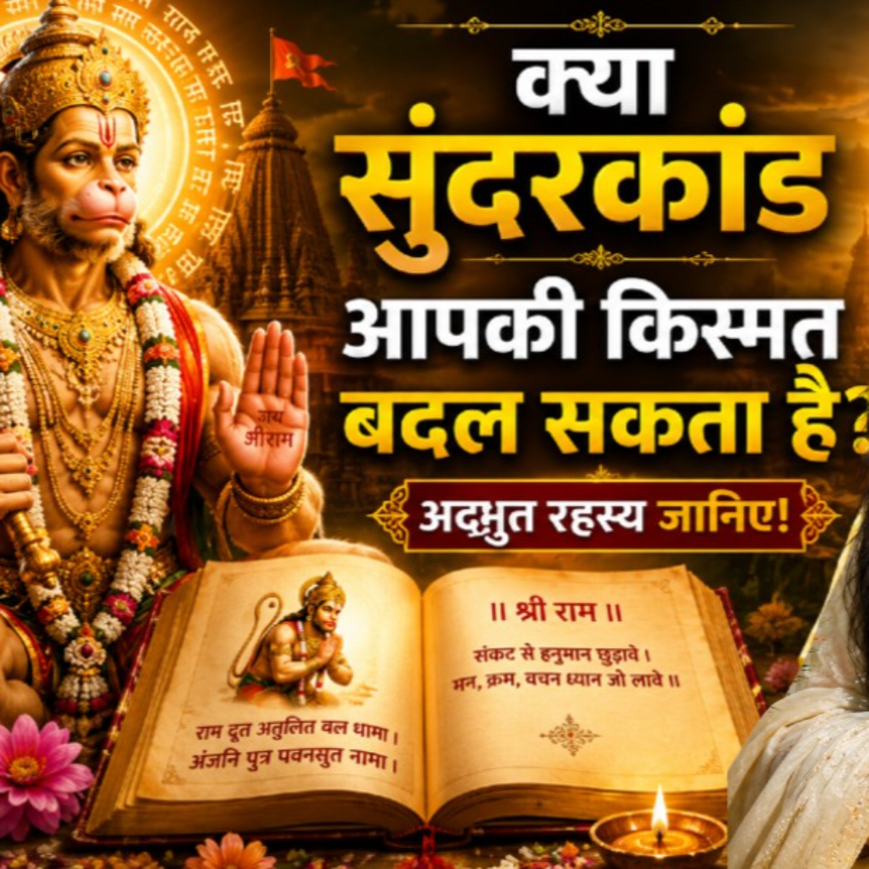 क्या सुंदरकांड का नित्य पाठ आपकी किस्मत बदल सकता है? | #sundarkand #hanuman episode artwork