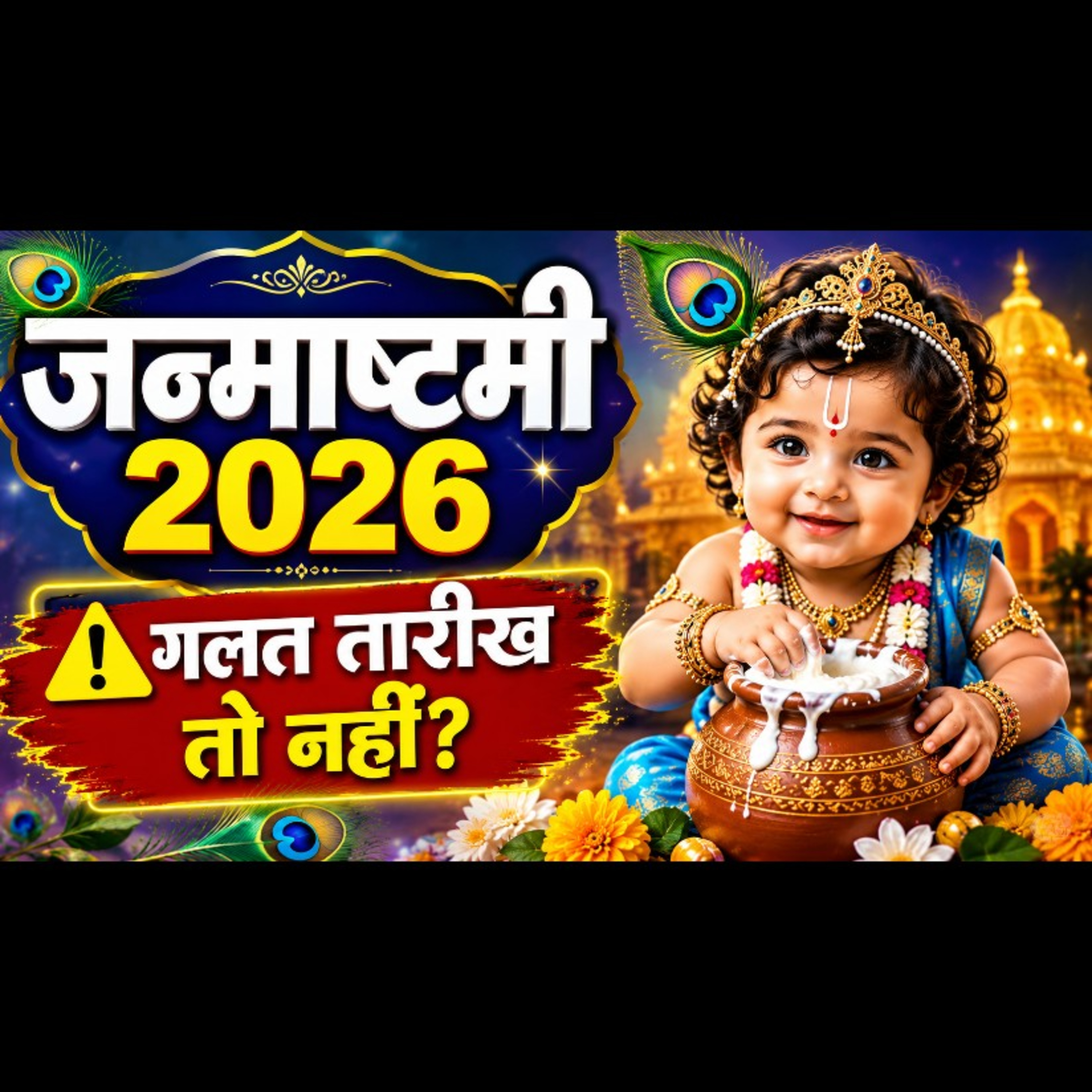 जन्माष्टमी 2026 का सबसे बड़ा कन्फ्यूजन खत्म! सही तारीख और पूजा का समय episode artwork