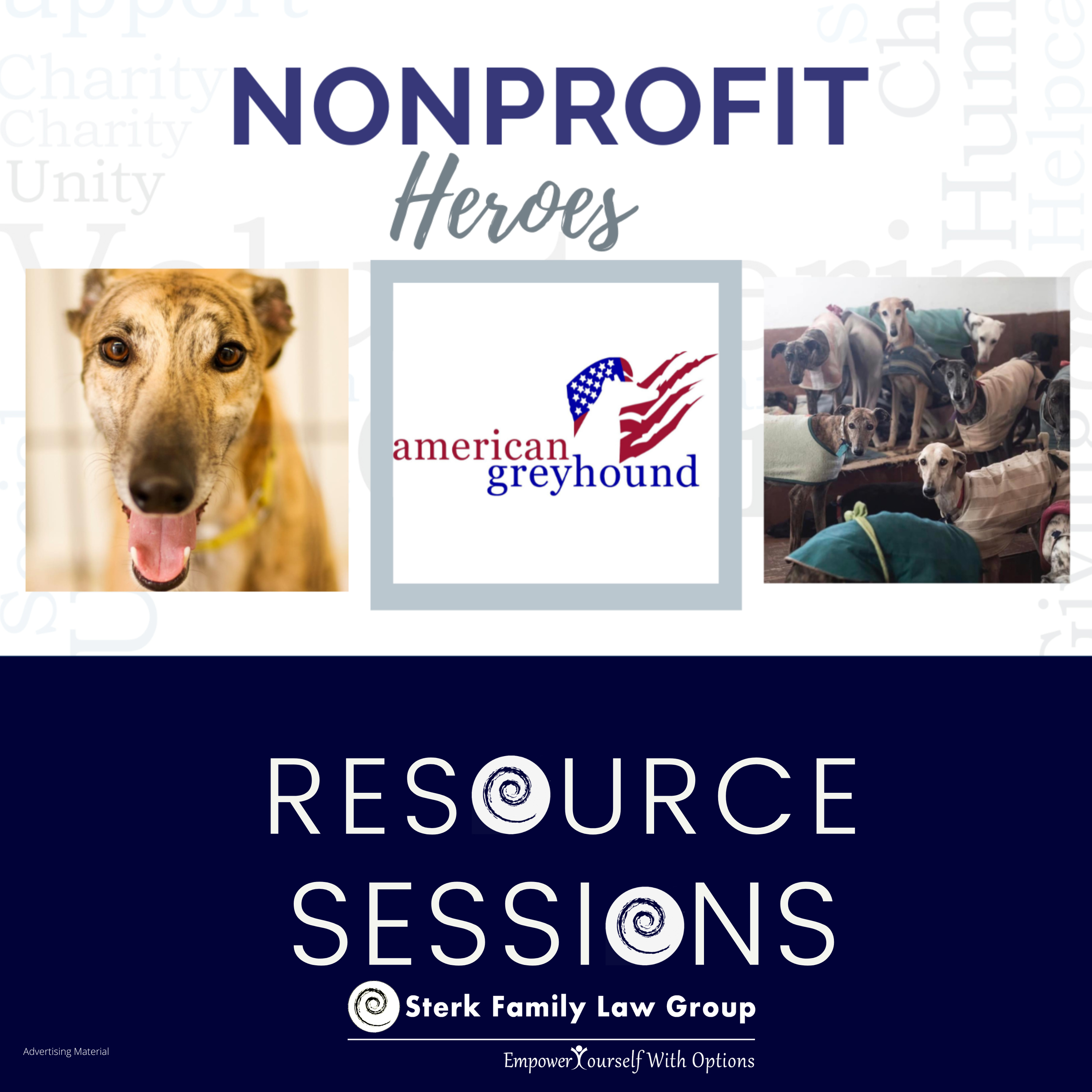 Non-Profit Heroes: American Greyhound episode artwork