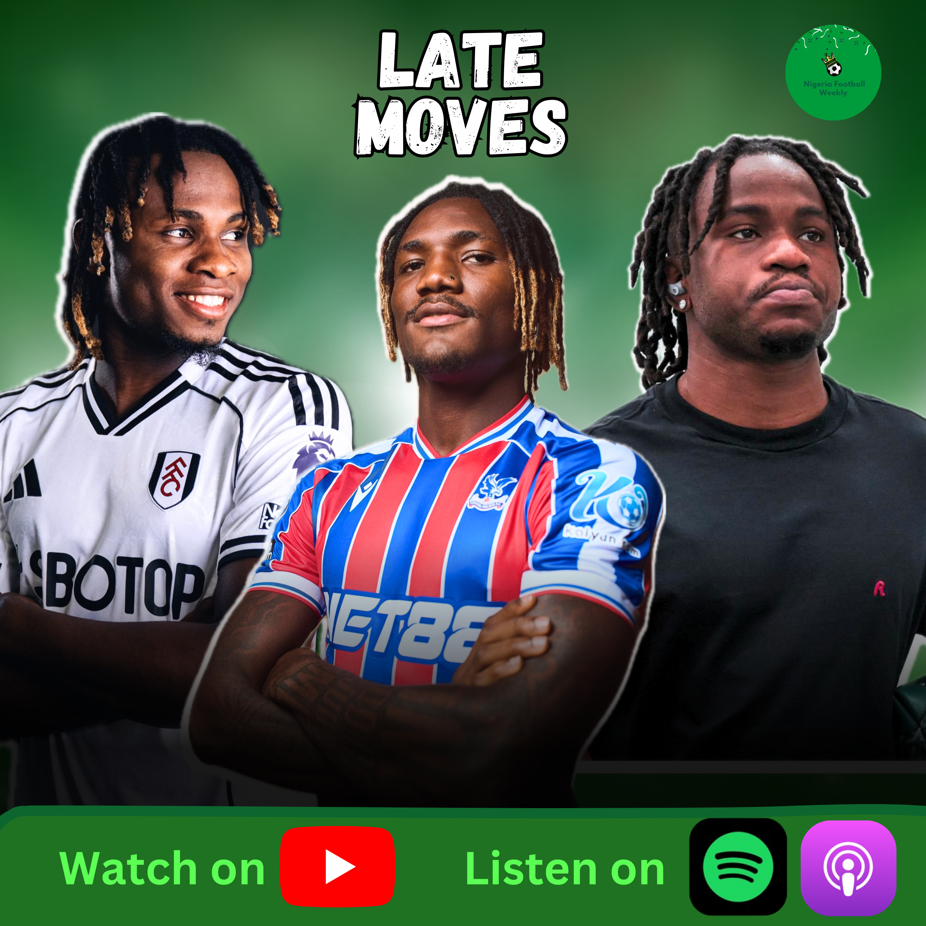 Deadline Day Drama: Uche to Palace, Chukwueze to Fulham & Lookman Stuck!  episode artwork