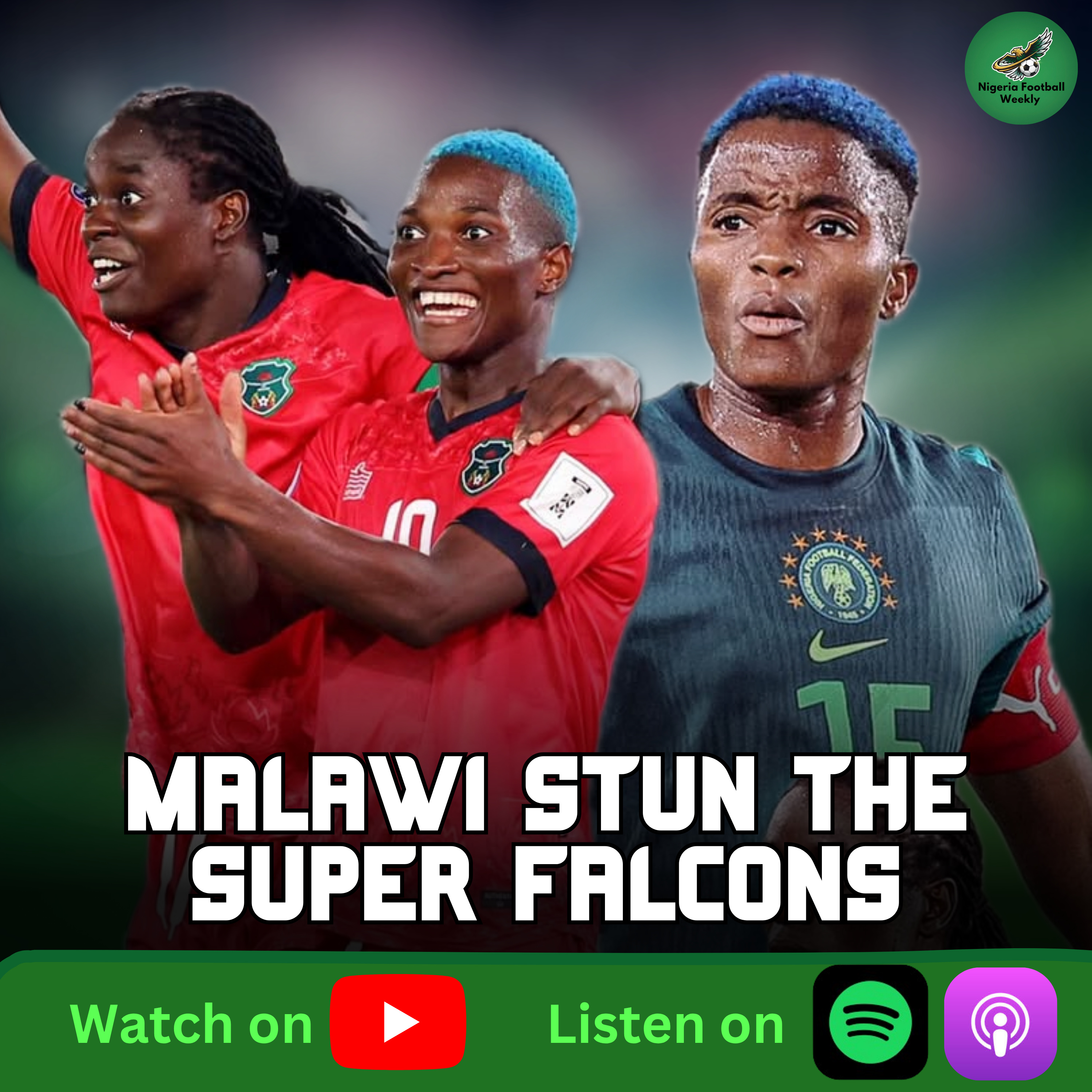 Super Falcons STUNNED! Nigeria 2-3 Malawi | WAFCON 2026 Match Reaction 😡 episode artwork