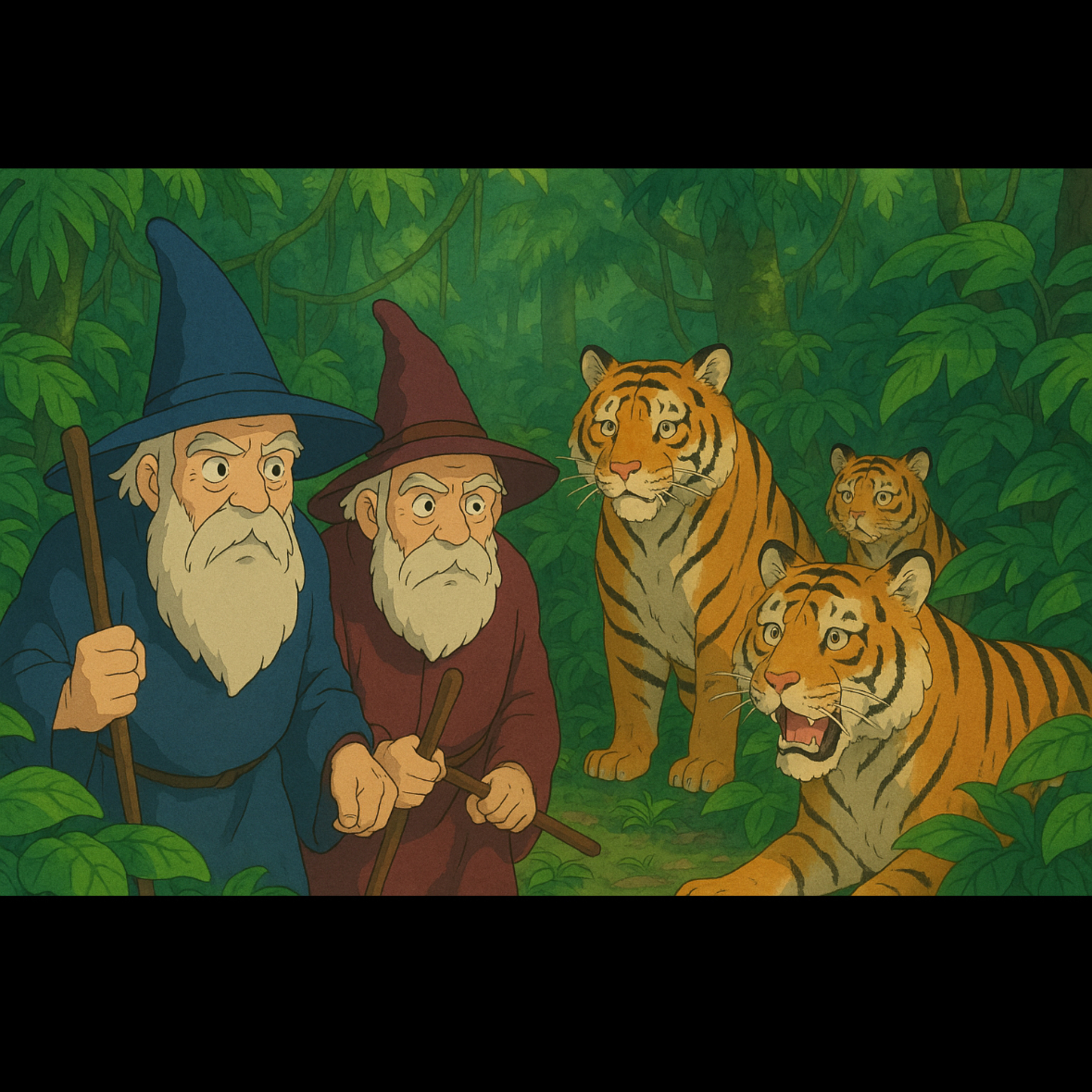 Living with Tigers in the Jungle episode artwork