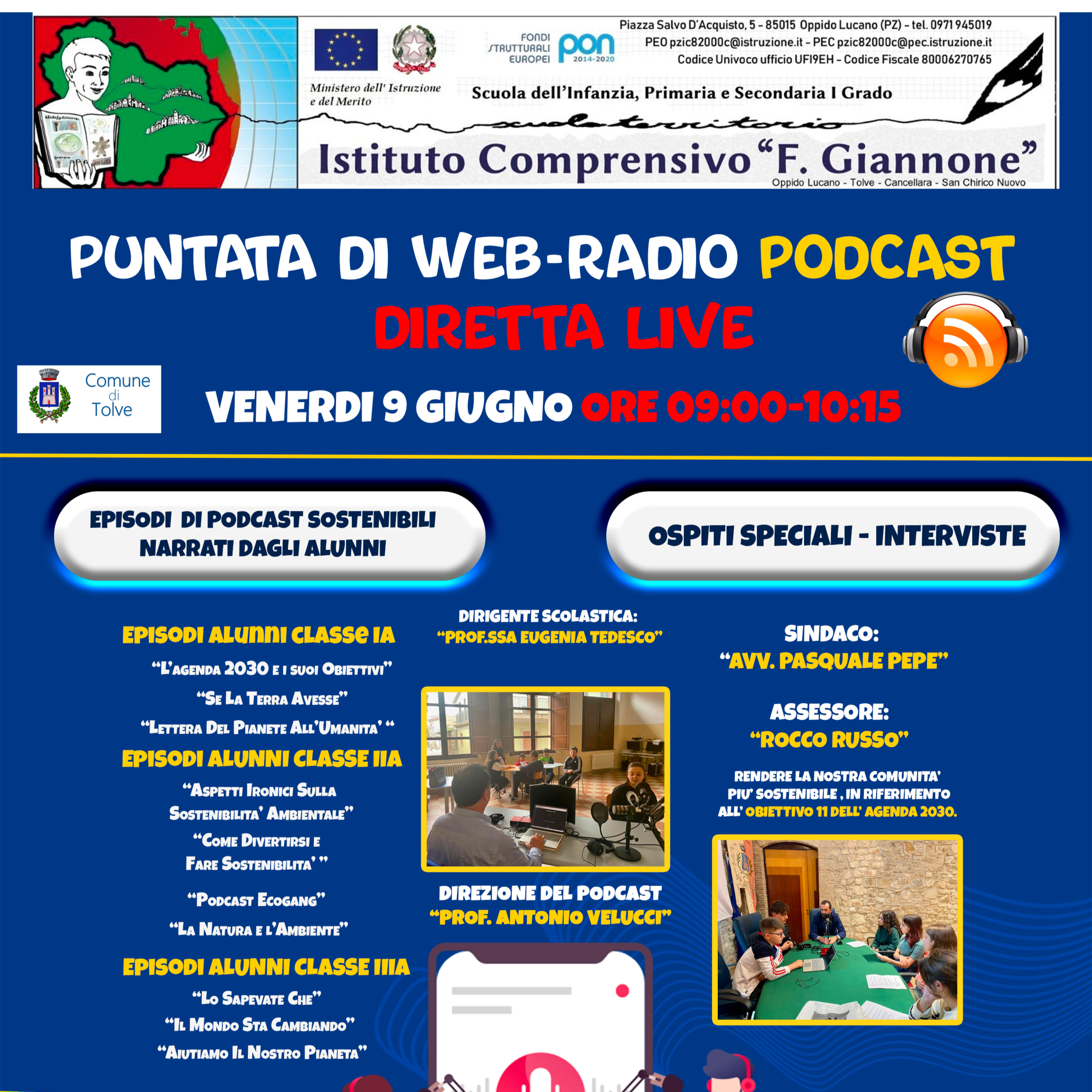 Podcast Didattico I.C. Giannone -Tolve \