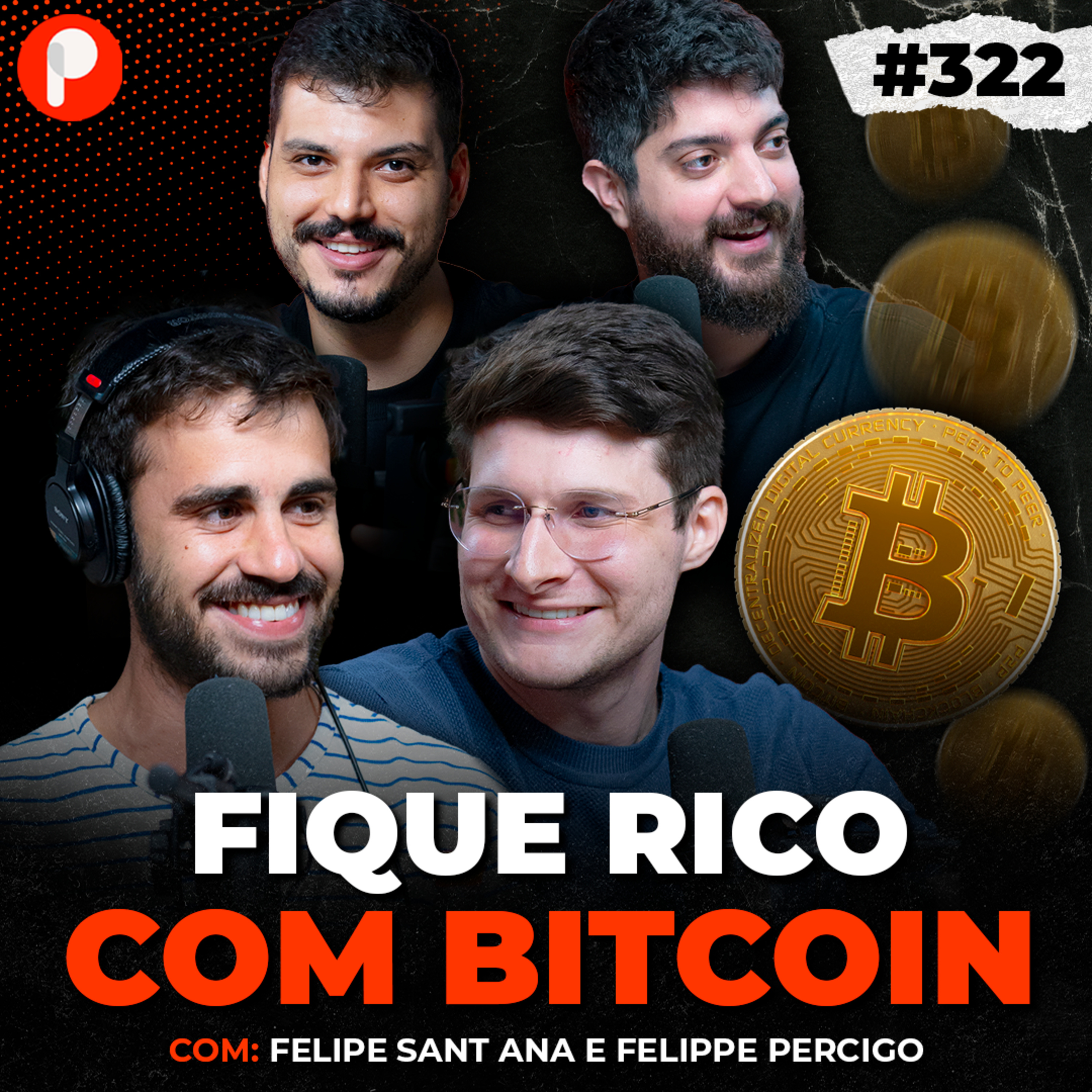 PrimoCast 322 | TUDO SOBRE O MOMENTO DO BITCOIN E OUTRAS CRIPTOMOEDAS (Felippe Percigo e Paradigma) episode artwork