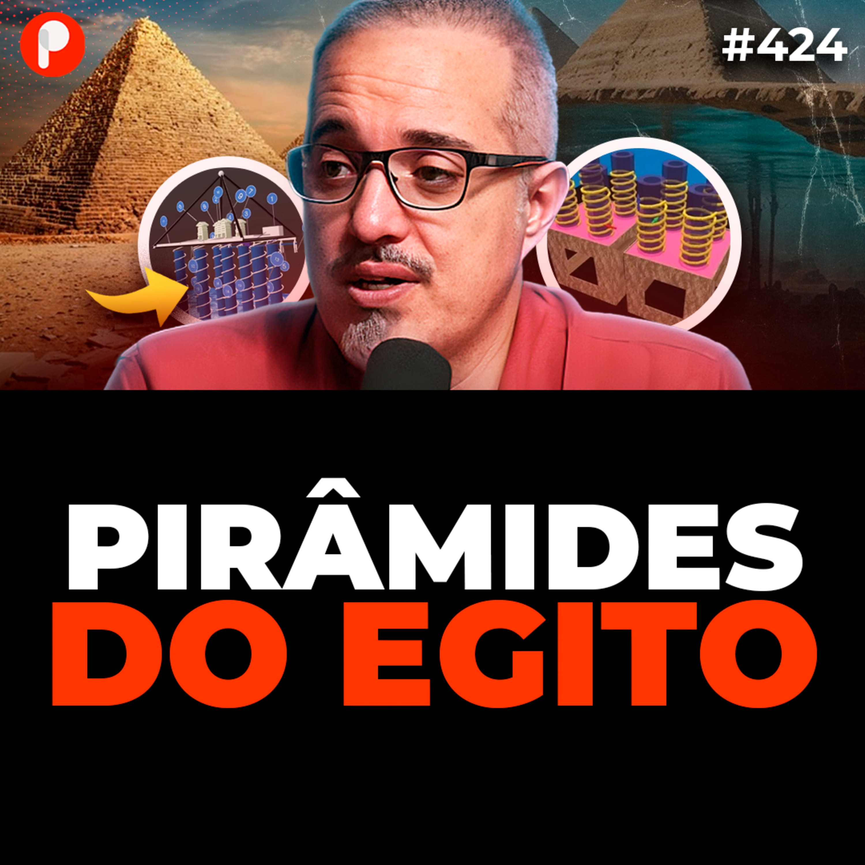  PrimoCast 425 | A HISTÓRIA DO EGITO E O MISTÉRIO DAS PIRÂMIDES (Daniel Lopez)  episode artwork