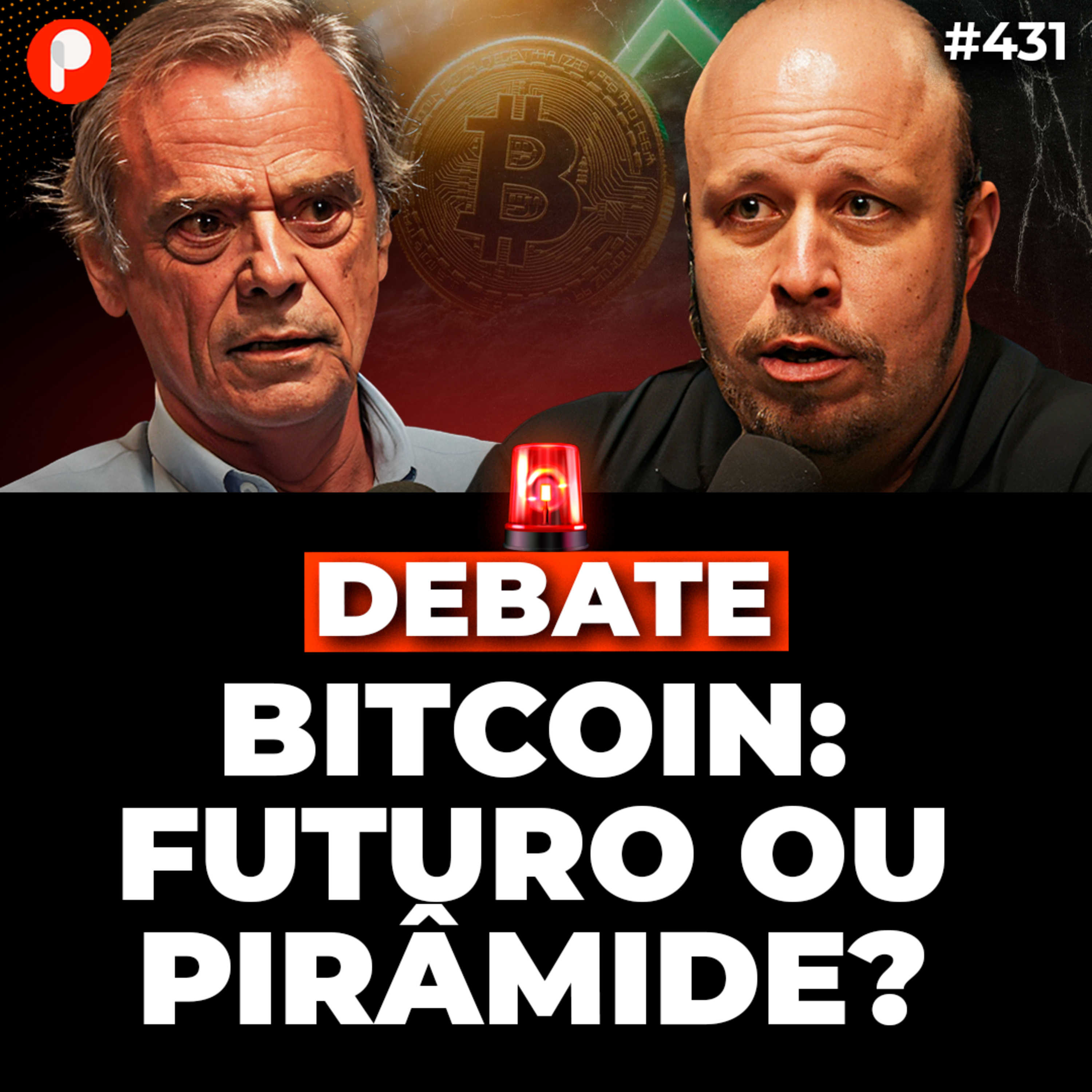 PrimoCast 431 | DEBATE: BITCOIN É O FUTURO OU UMA GRANDE PIRÂMIDE? (Sérgio Machado e Castacrypto)