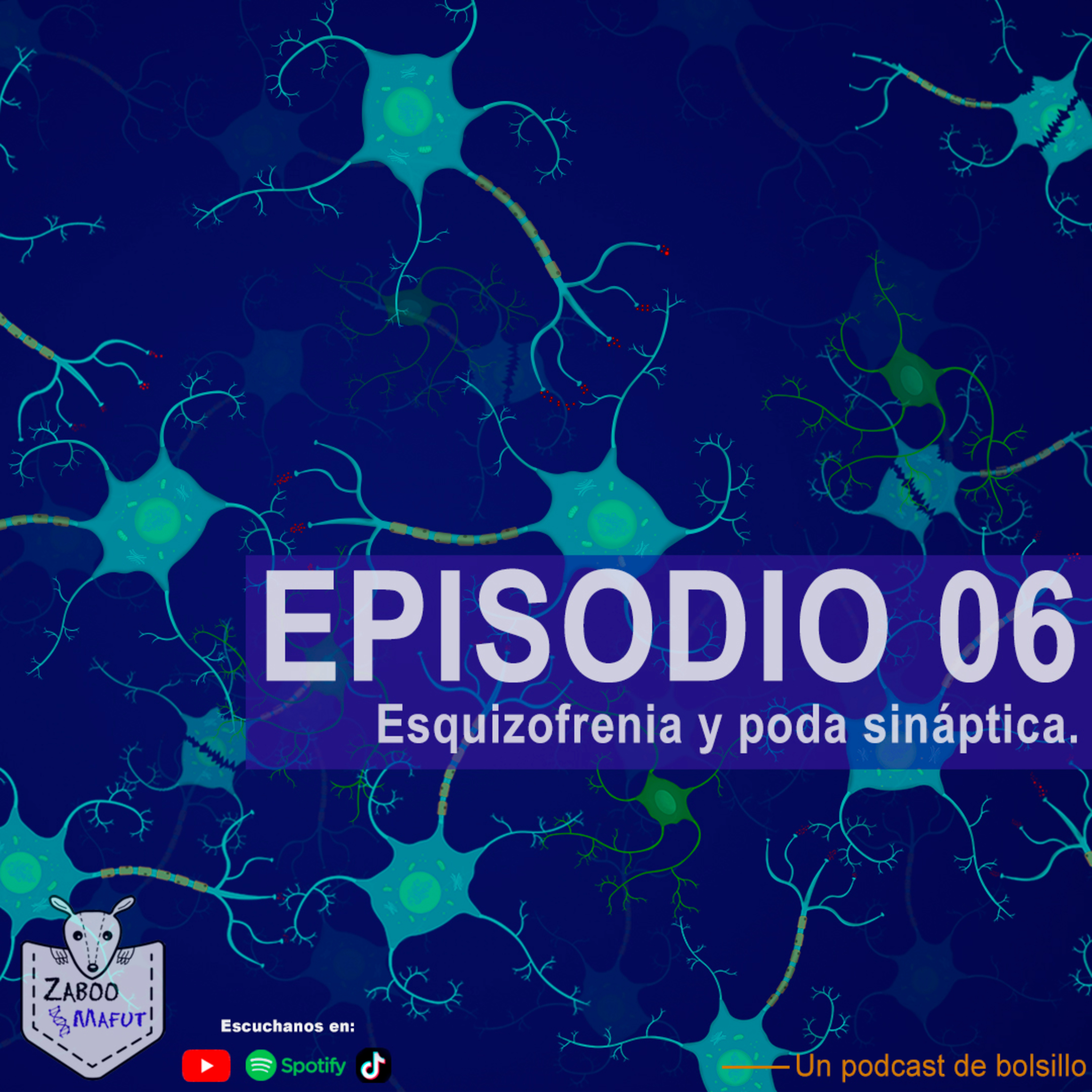 06 | Esquizofrenia durante la adolescencia y poda sináptica. episode artwork