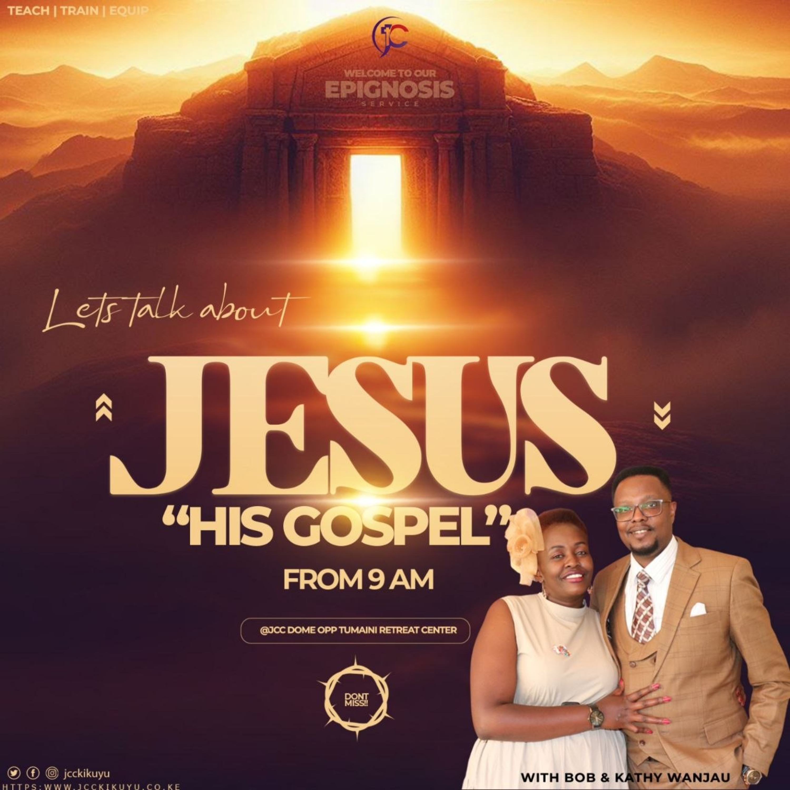 Let's Talk About Jesus pt 2- His Gospel