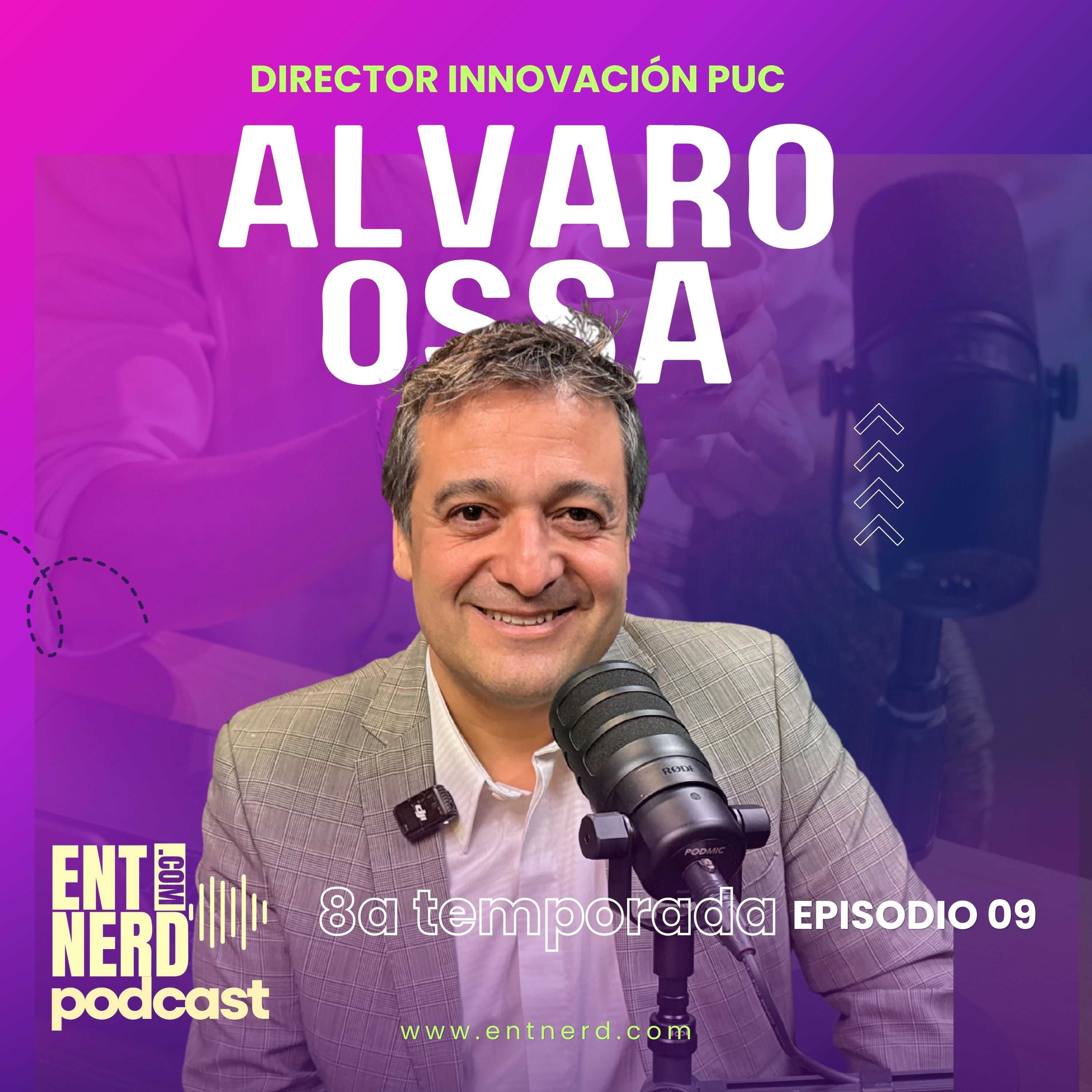 Álvaro Ossa, Director Innovación PUC “95% de la ciencia en Chile se financia con recursos públicos” episode artwork