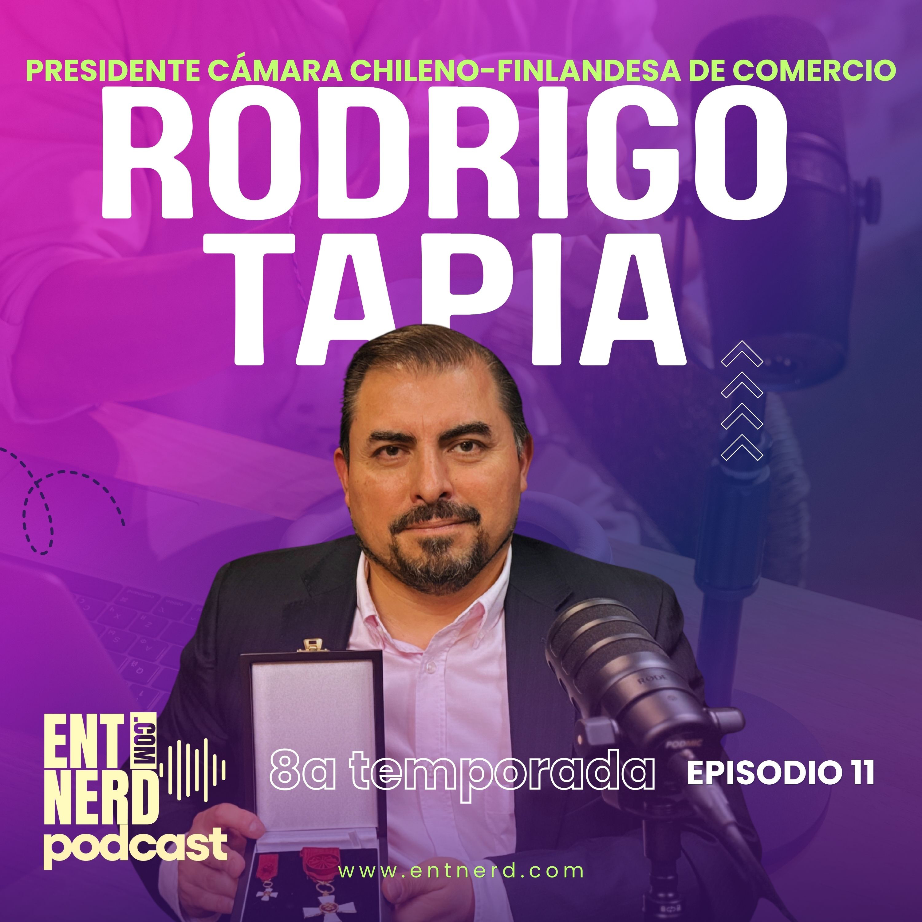 Rodrigo Tapia, presidente CCCF: el chileno nombrado Caballero de la Orden del León de Finlandia episode artwork