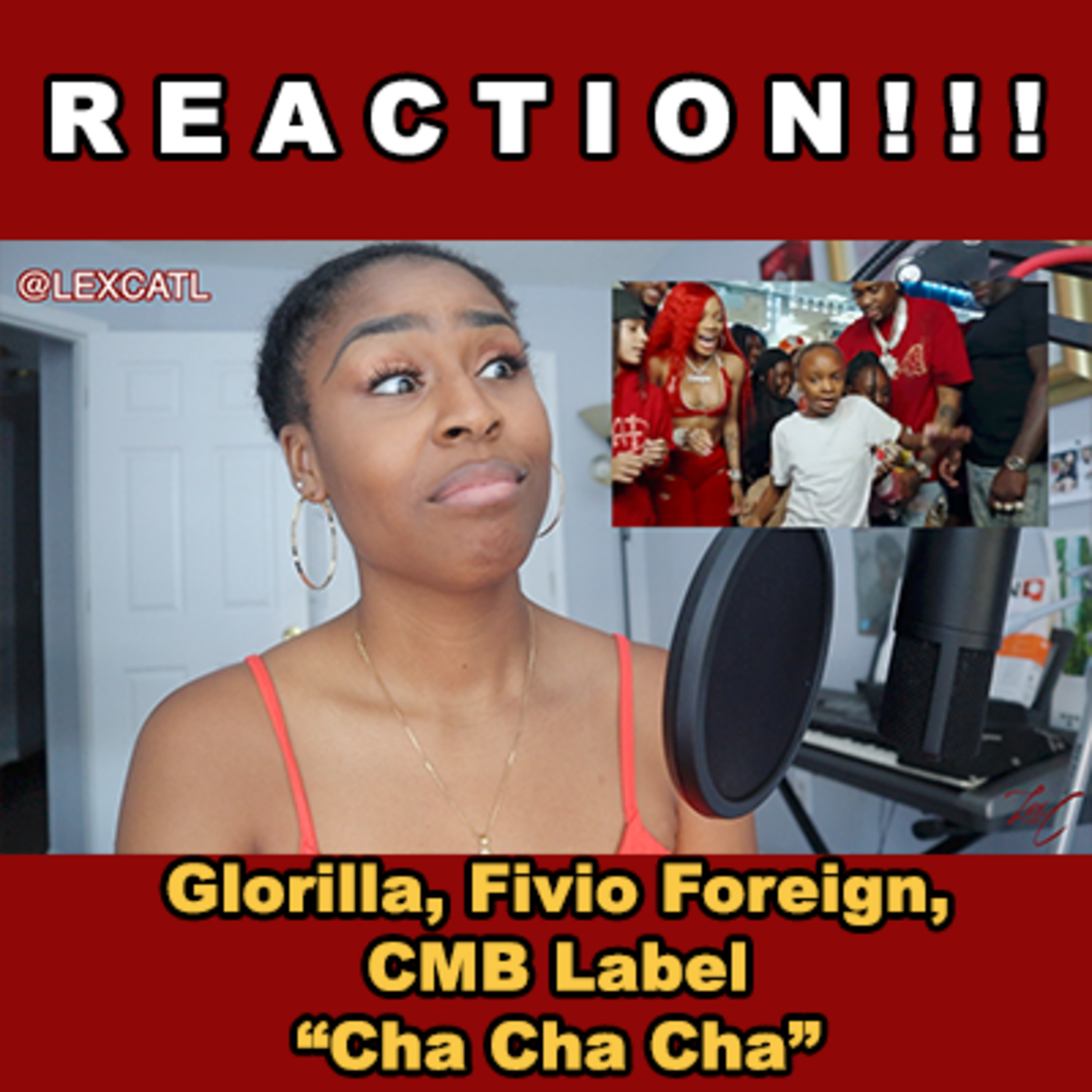 R&B Girl Reacts to Rappers - Glorilla, Fivio Foreign, CMG The Label "Cha Cha Cha" episode artwork