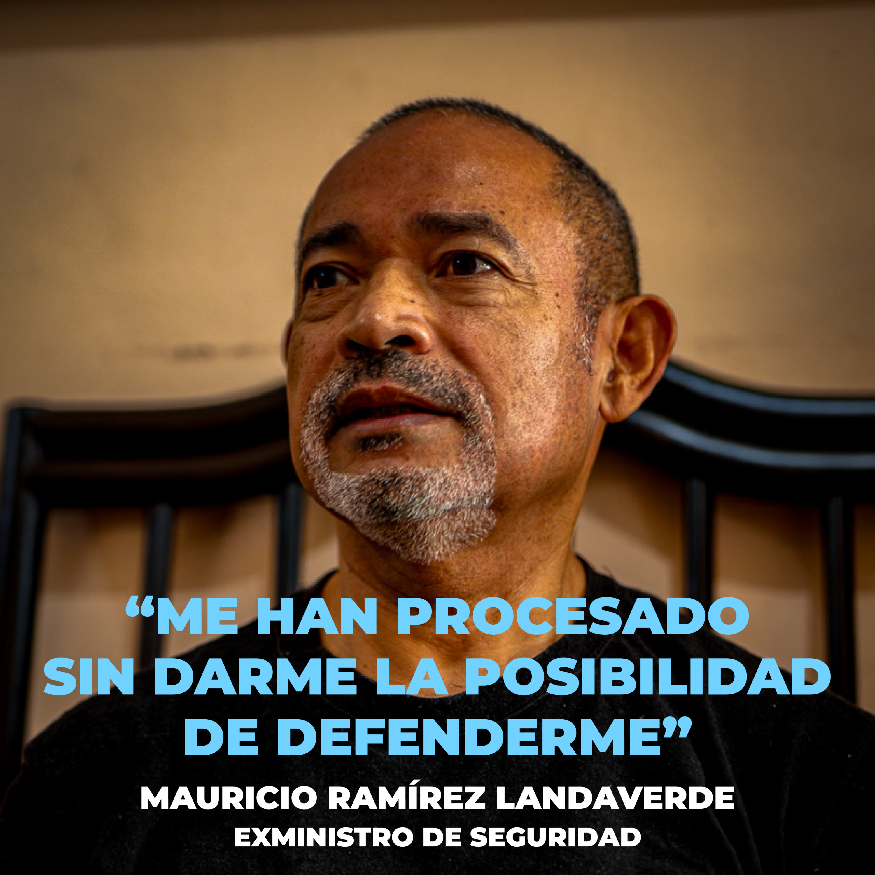 "Me procesaron sin la posibilidad de defenderme": exministro Ramírez Landaverde