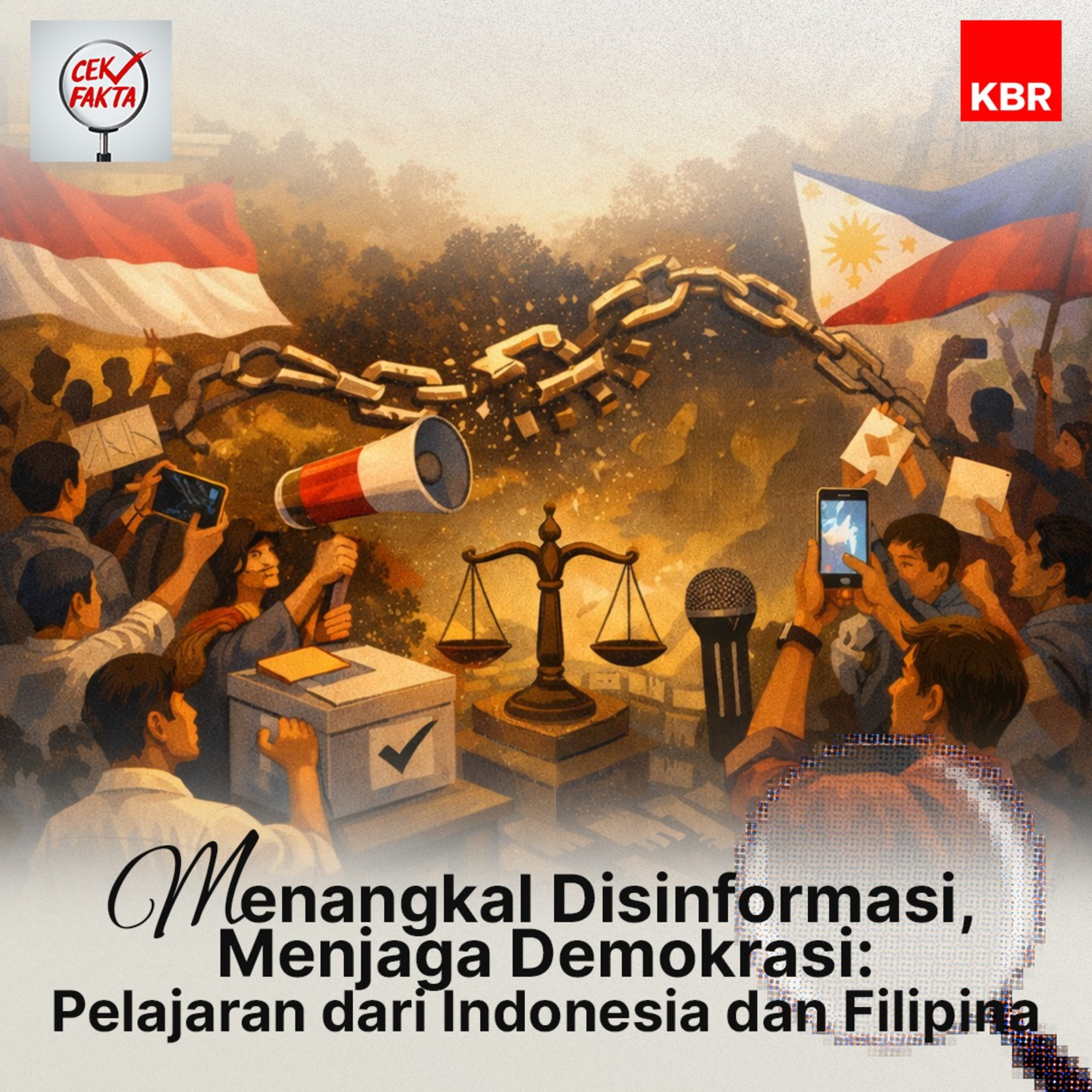 Menangkal Disinformasi, Menjaga Demokrasi: Pelajaran dari Indonesia dan Filipina episode artwork