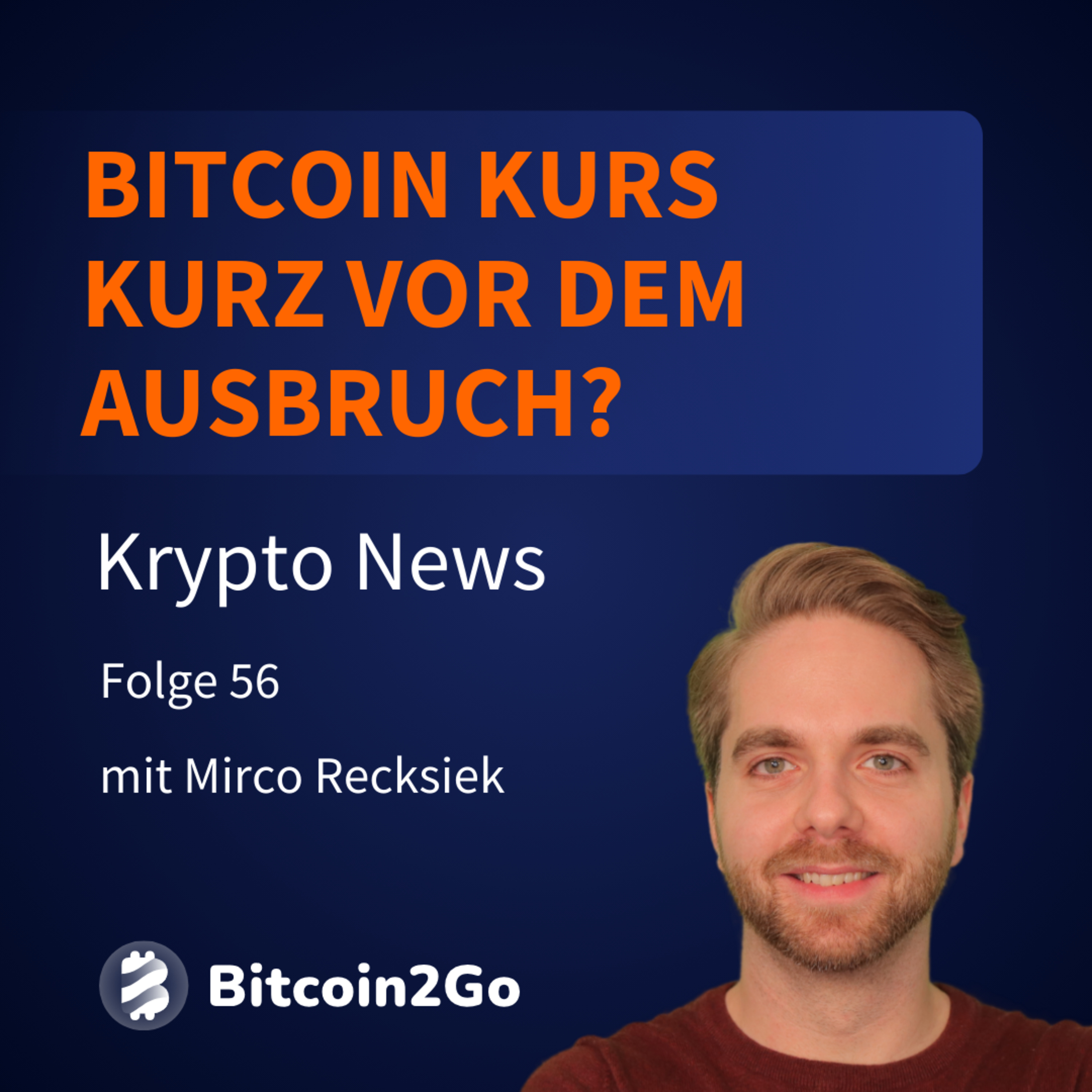 Bitcoin vor Ausbruch oder Fake Pump? - ETF schneller als gedacht? | KryptoNews episode artwork