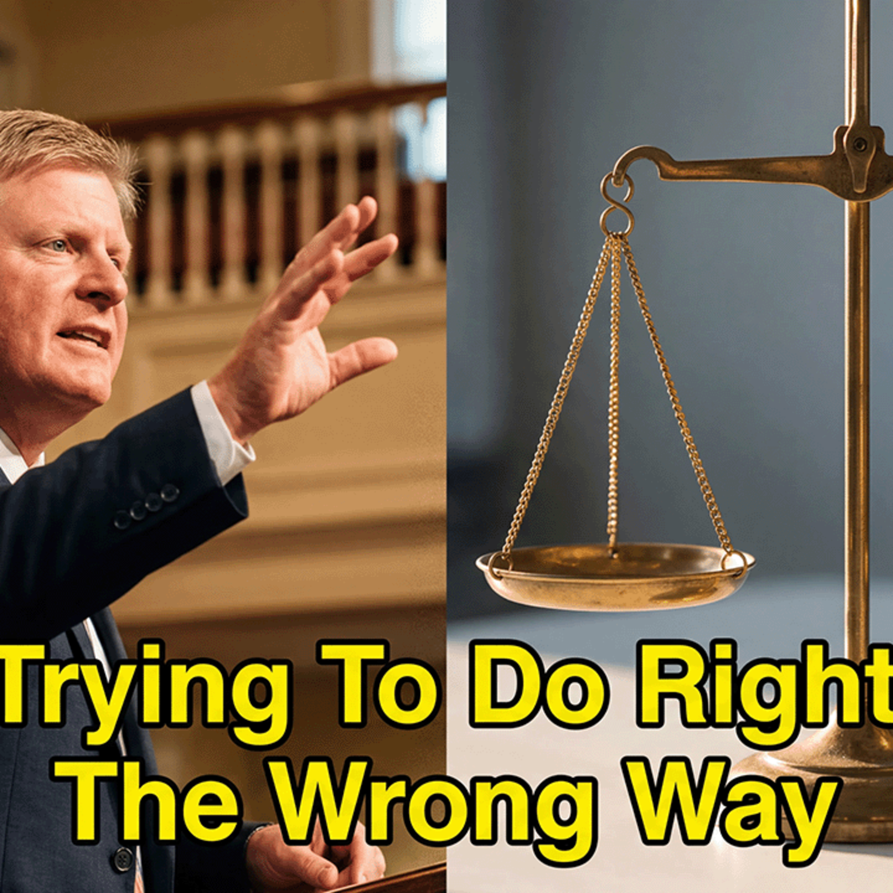 Trying To Do Right, The Wrong Way // Rusty L Hathcock episode artwork