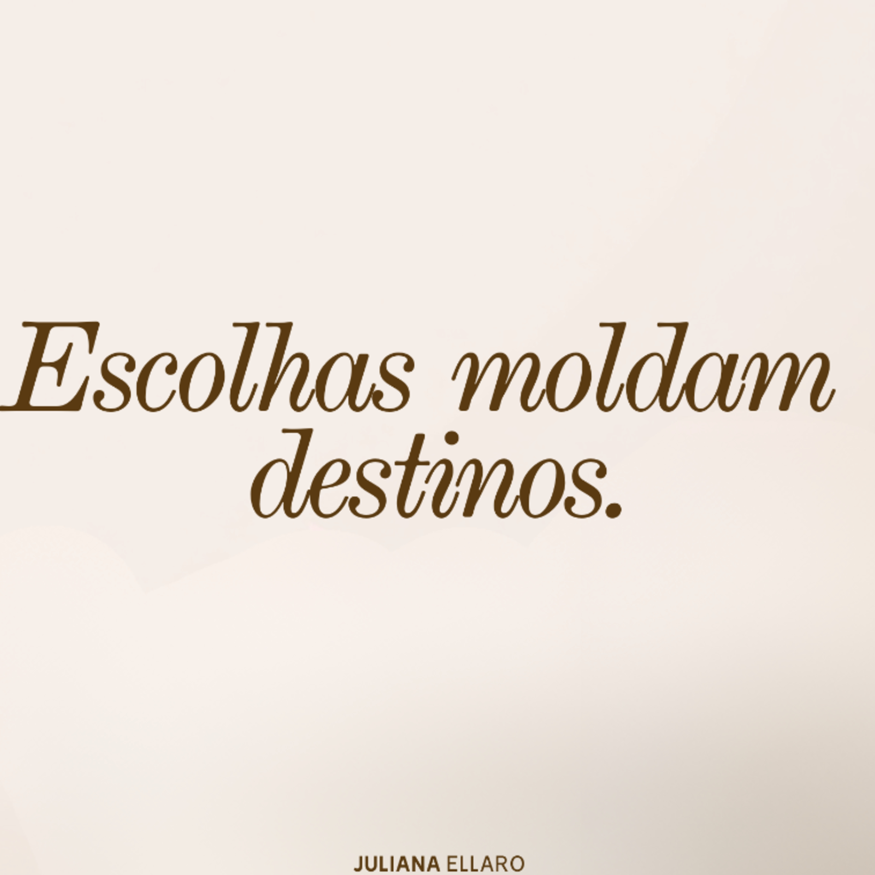 Escolhas moldam destinos. episode artwork