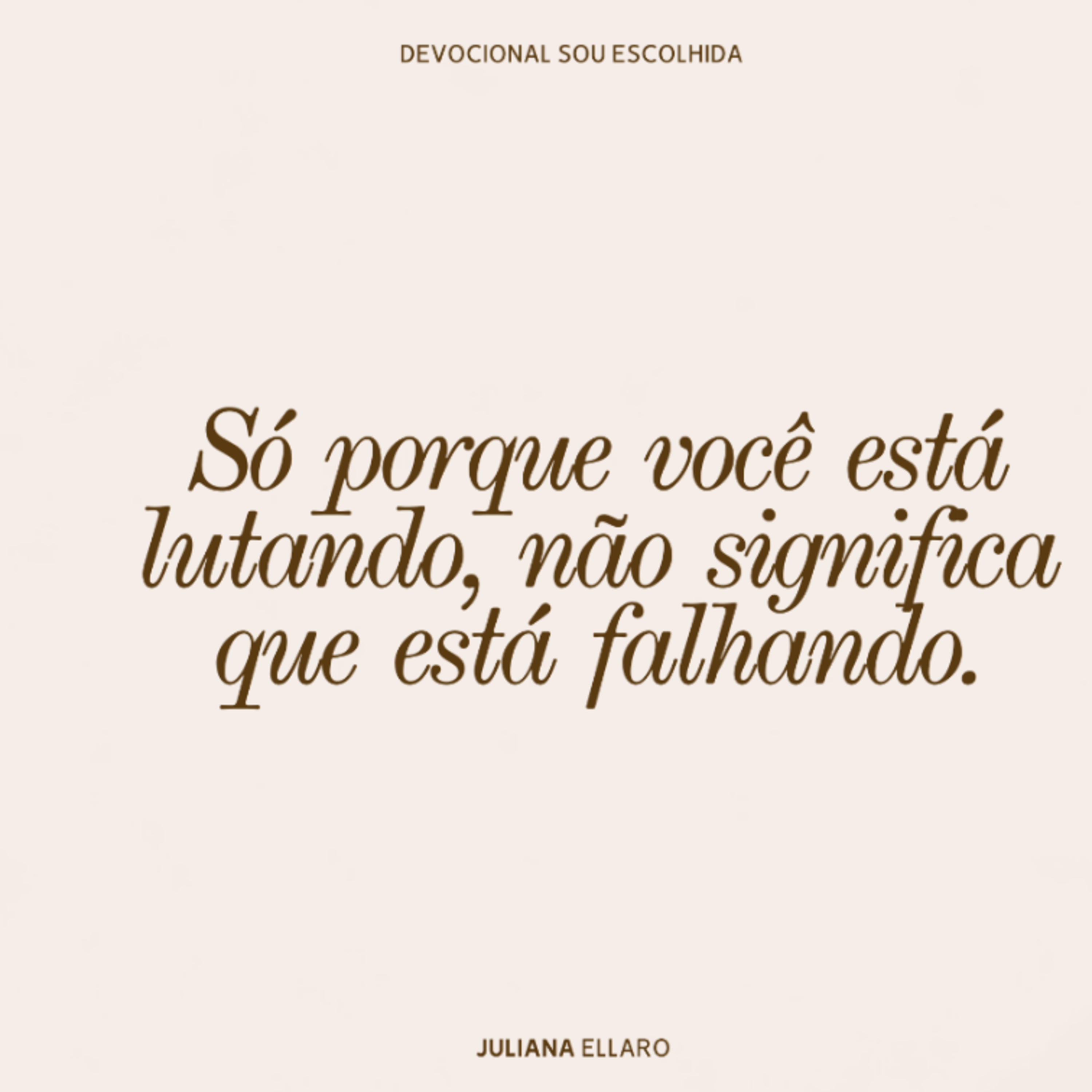 Só porque você esta lutando, nao significa que esta falhando. episode artwork