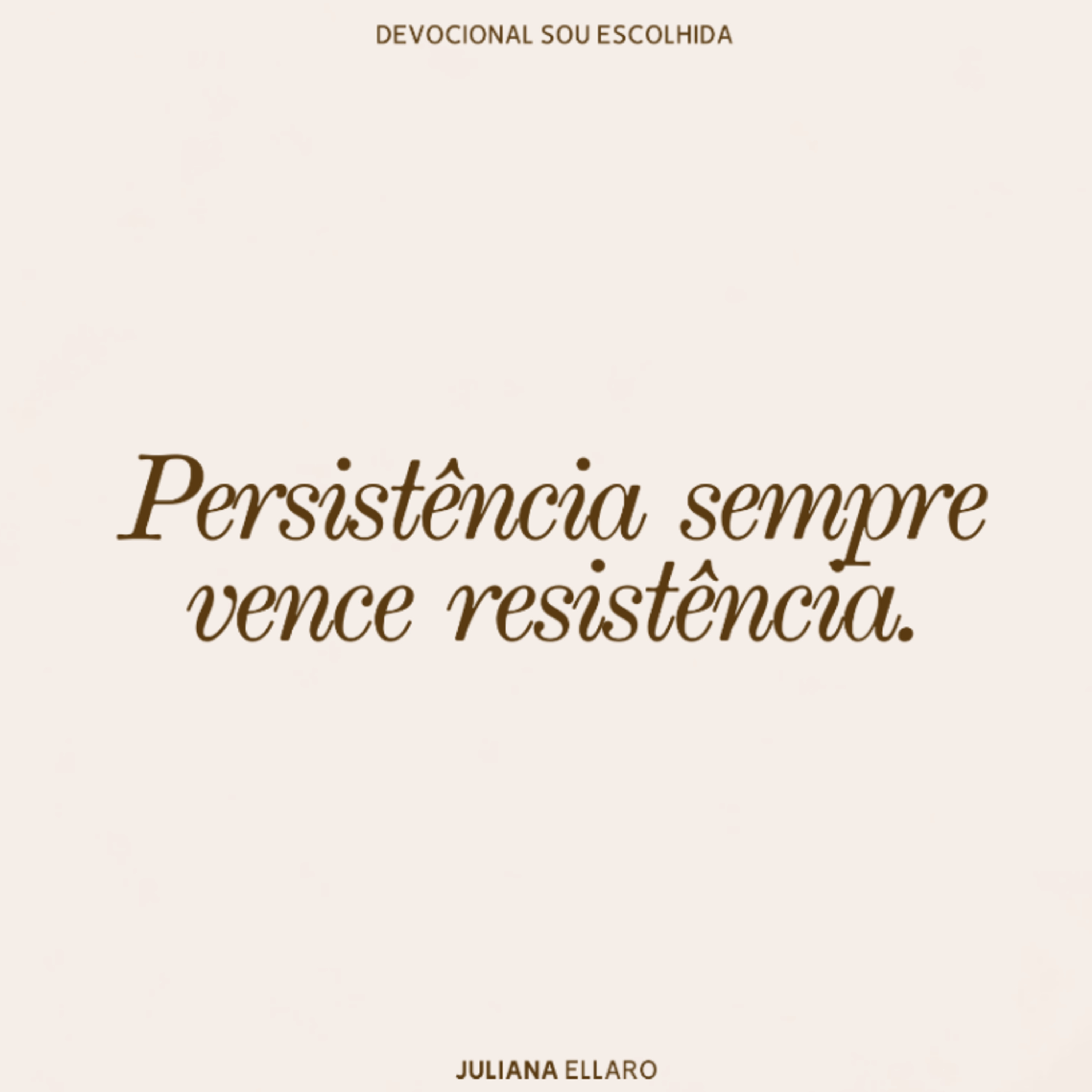 Persistência sempre vence resistência.  episode artwork