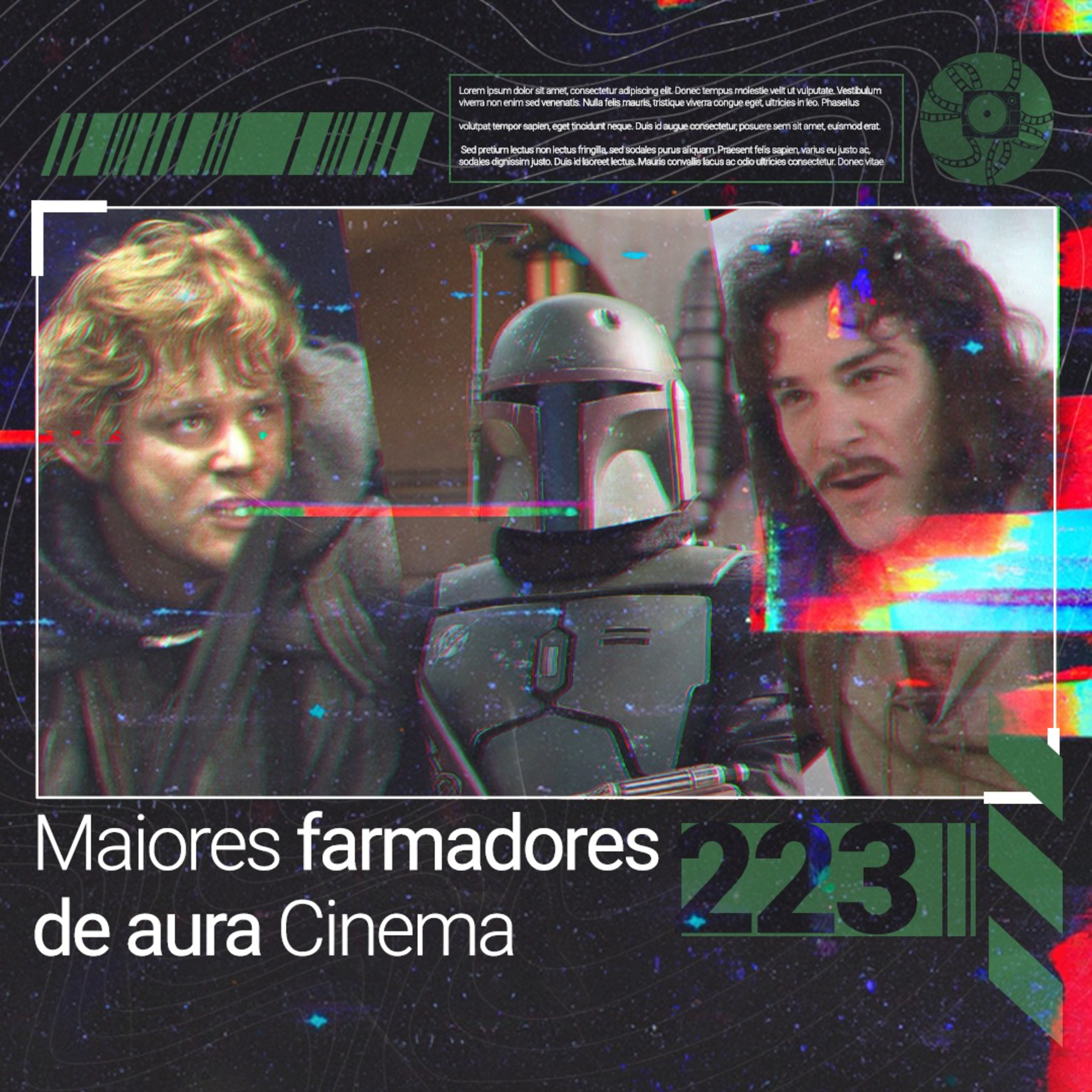 224 – Os maiores farmadores de aura do cinema episode artwork