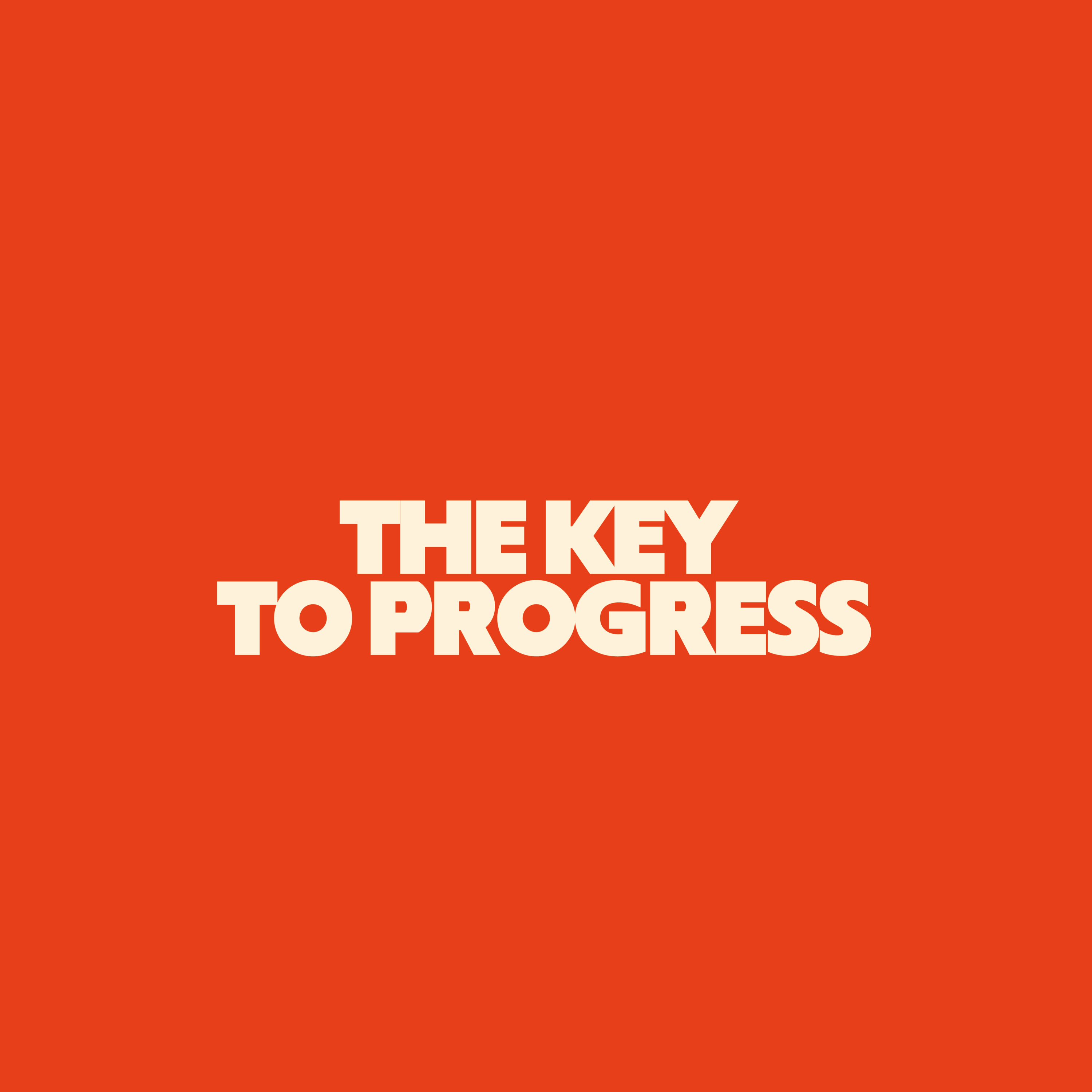 The Key to Progress episode artwork