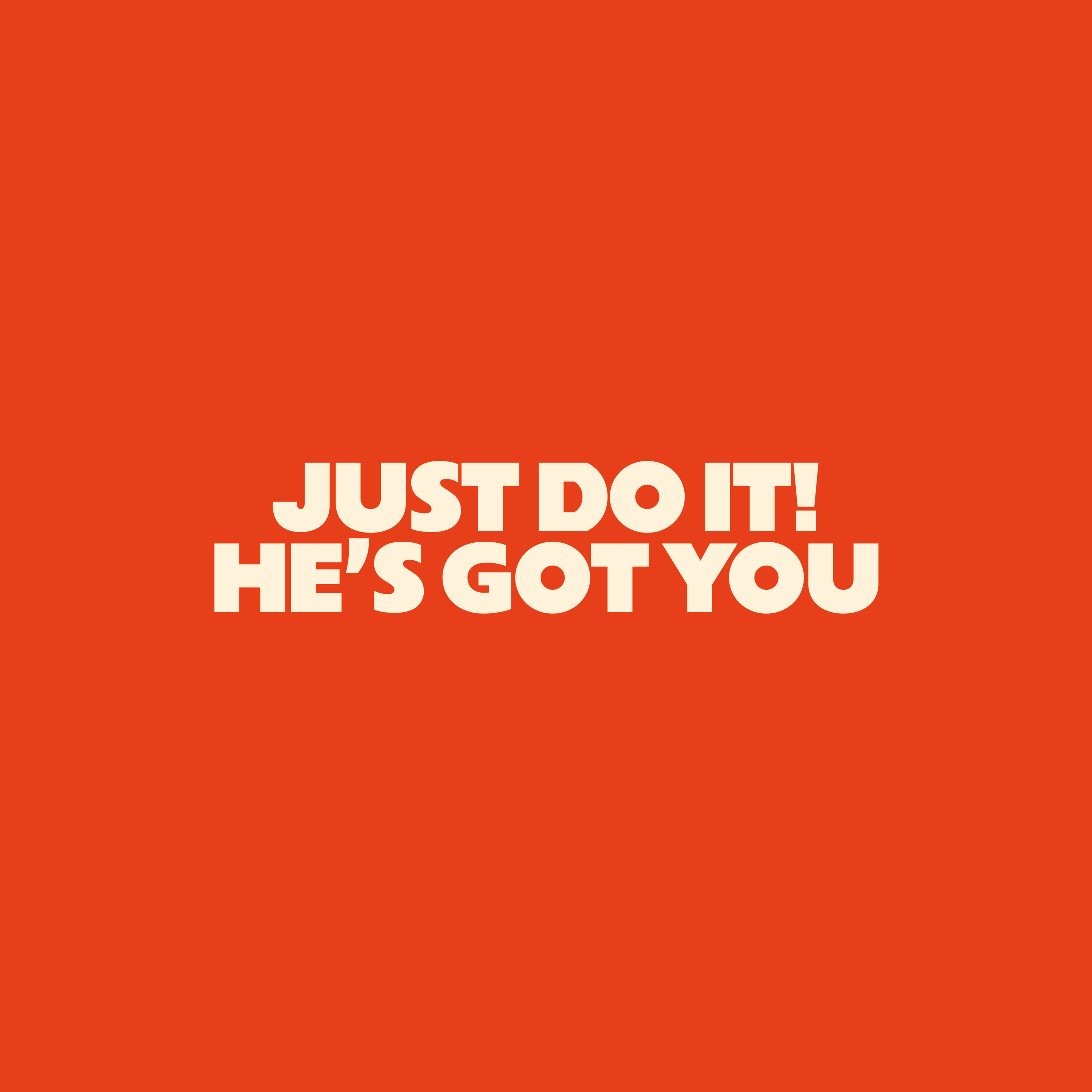 Just Do It! He's Got You episode artwork