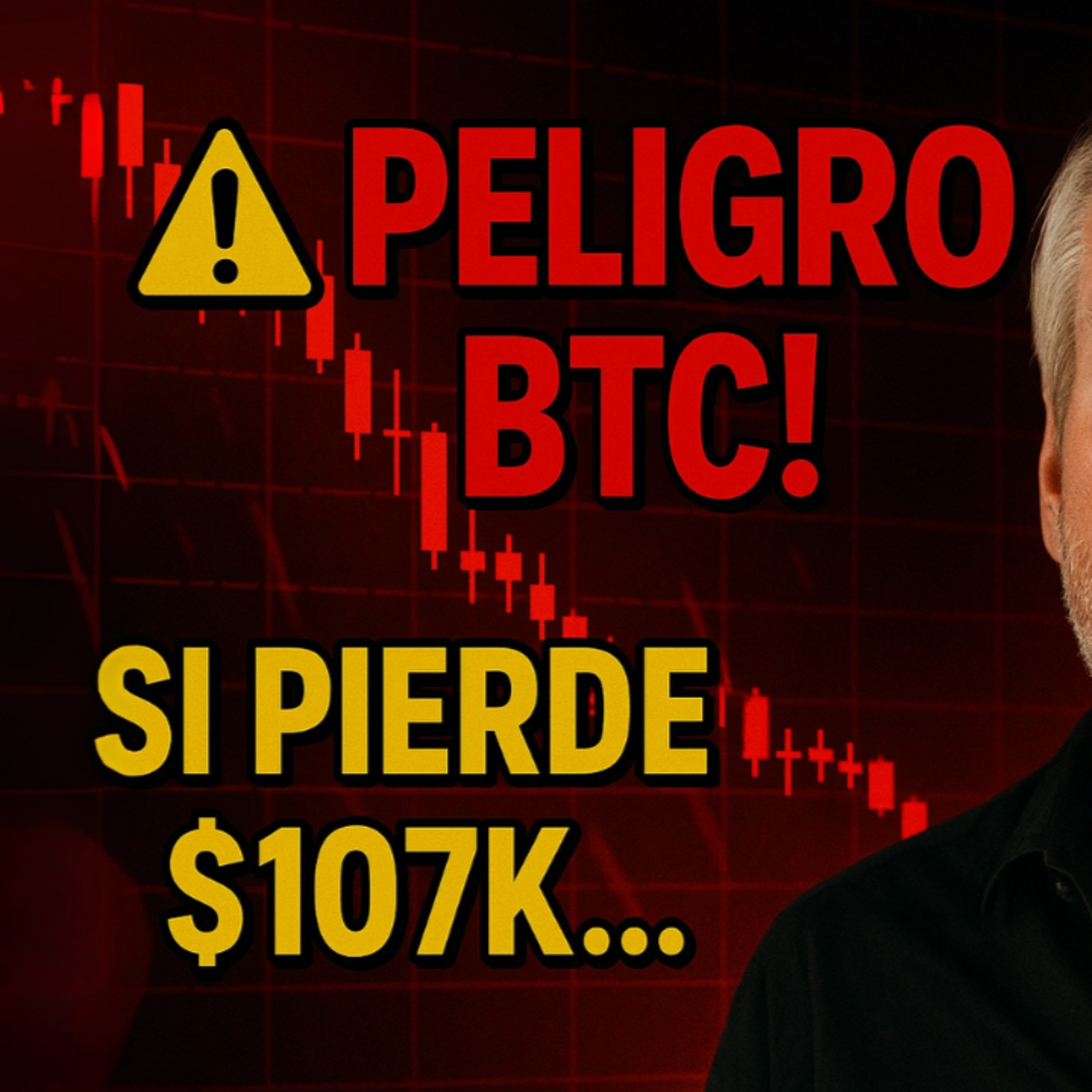 🚨 BITCOIN en PELIGRO: Si pierde los 107k podría DESPLOMARSE hasta... 😱 Ep 237