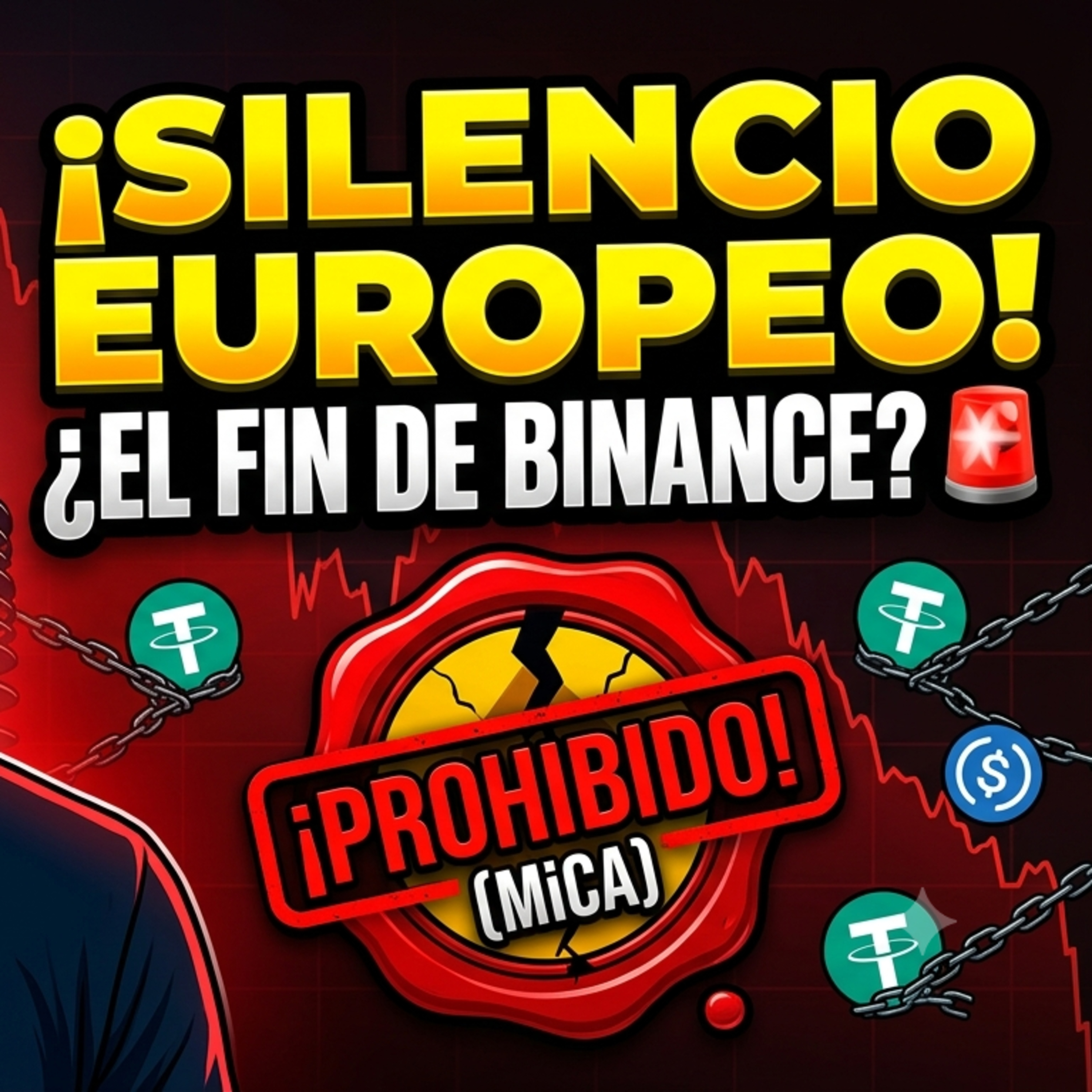 Europa Va a Por las Criptos: Binance, MiCA y el Crash que Nadie Quiere Ver | Ep 281 episode artwork