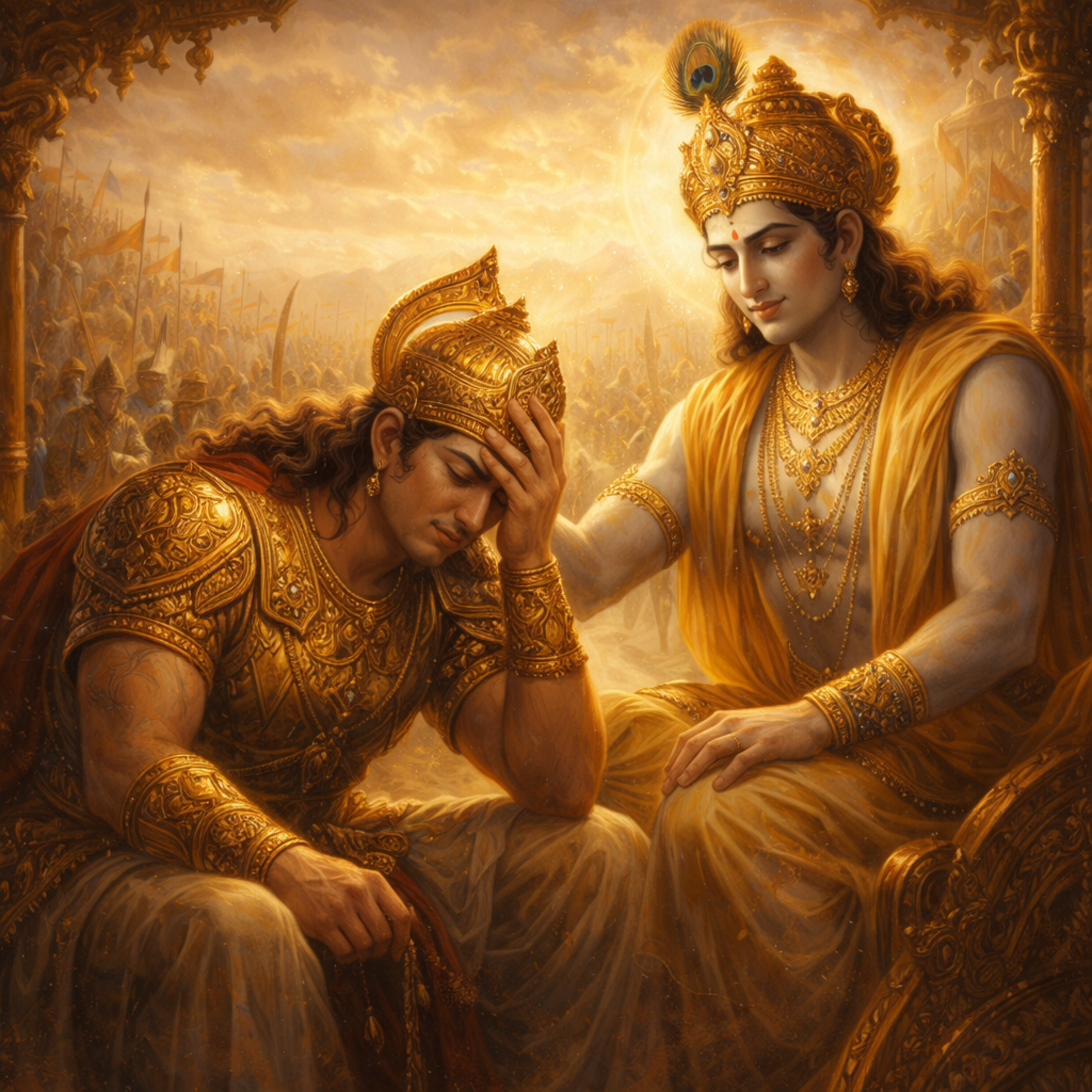 Bhagavad Gita - Adhyay 01 - verse 26 to Adhyay 02 - verse 01