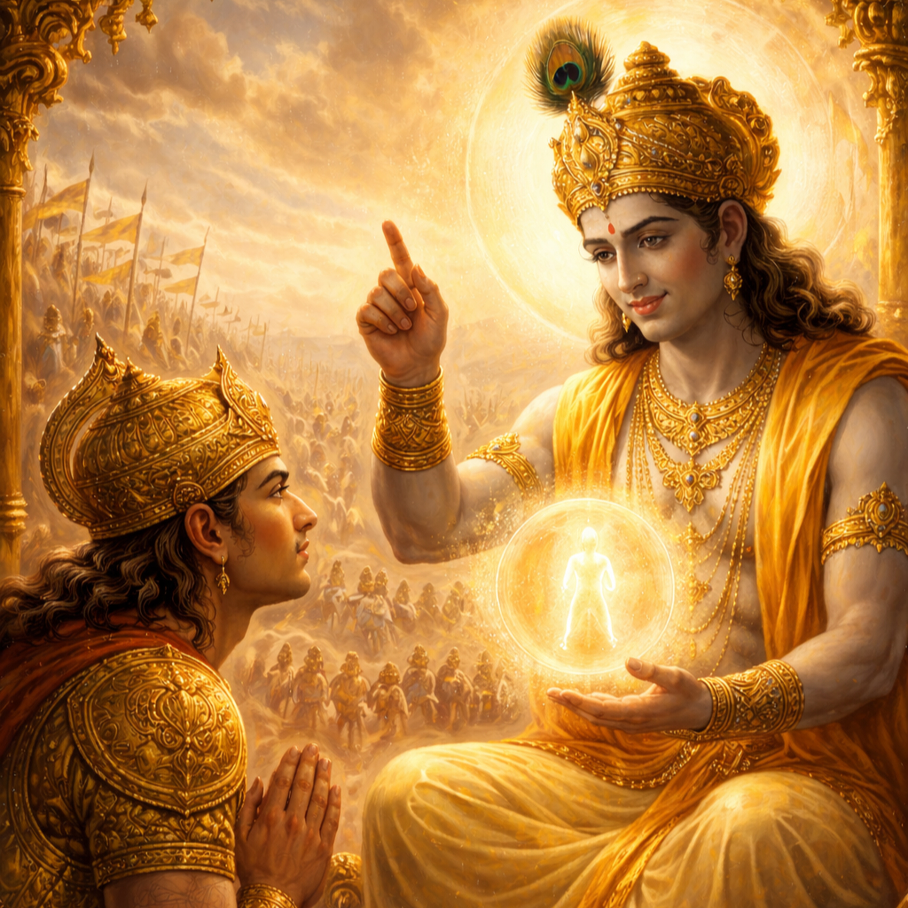Bhagavad Gita - Adhyay 02 - Verses 16 to 39