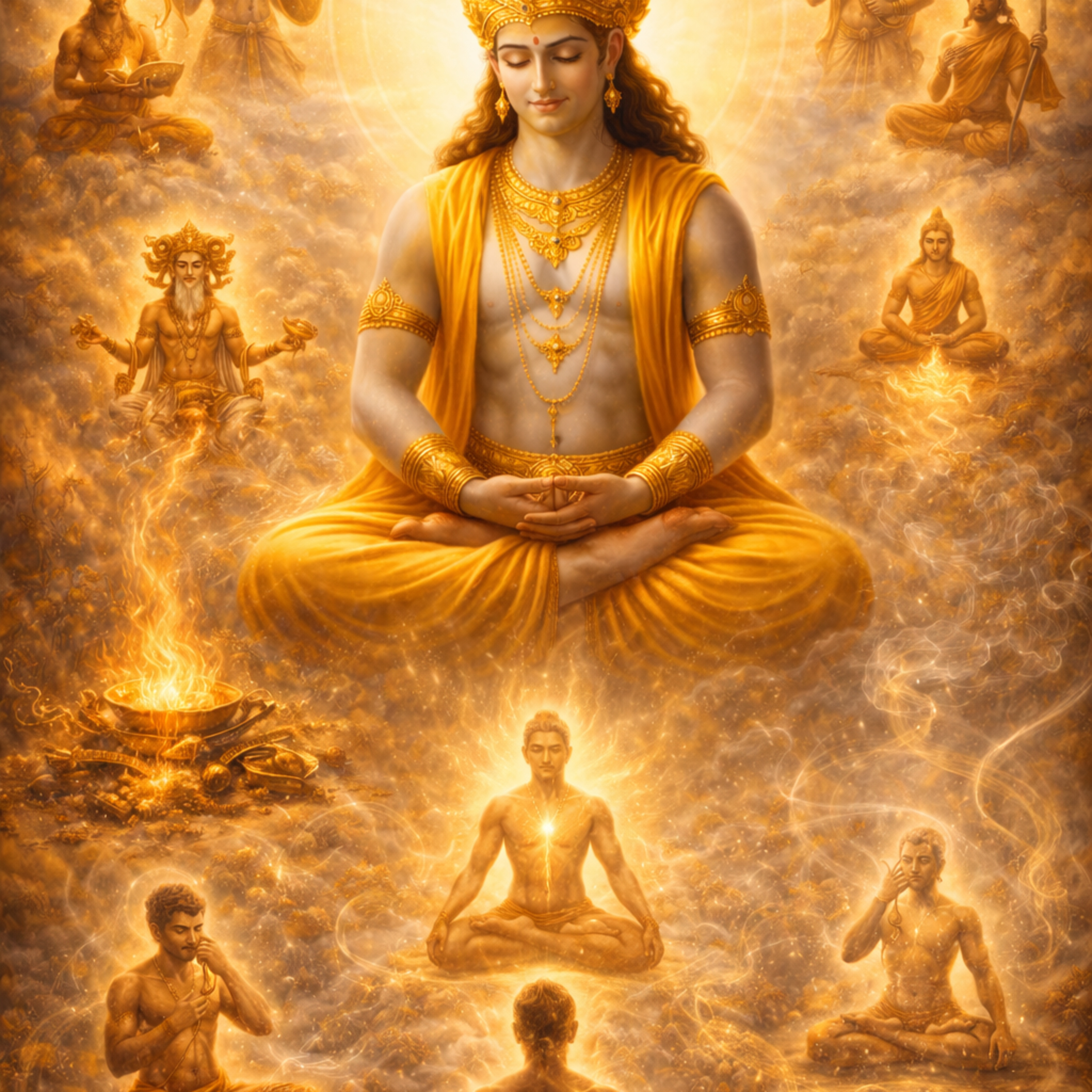 Bhagavad Gita - Adhyay 04 - Verses 13 to 31