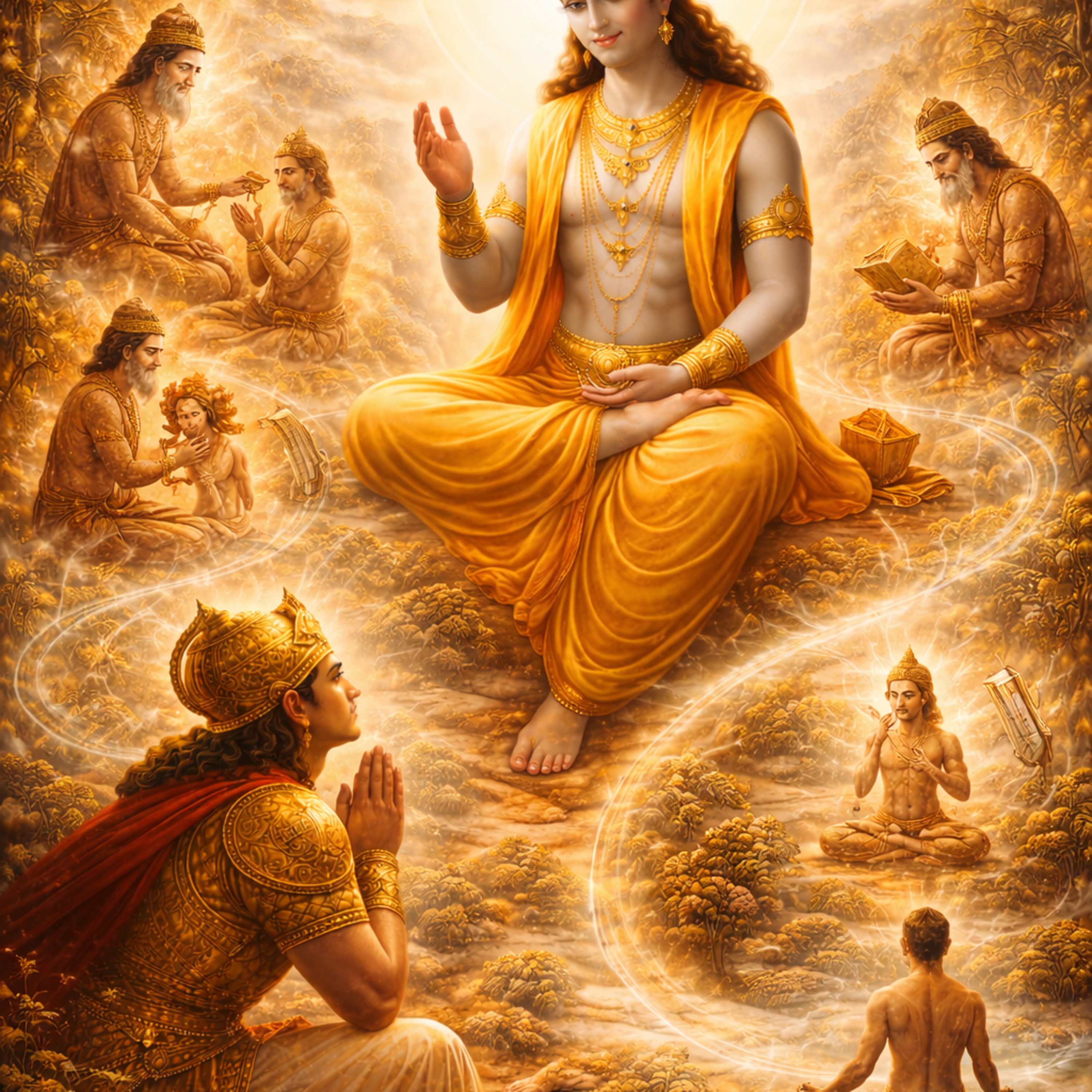 Bhagavad Gita - Adhyay 04 - Verses 32 to 42 and Adhyay 05 - Verses 01 to 10