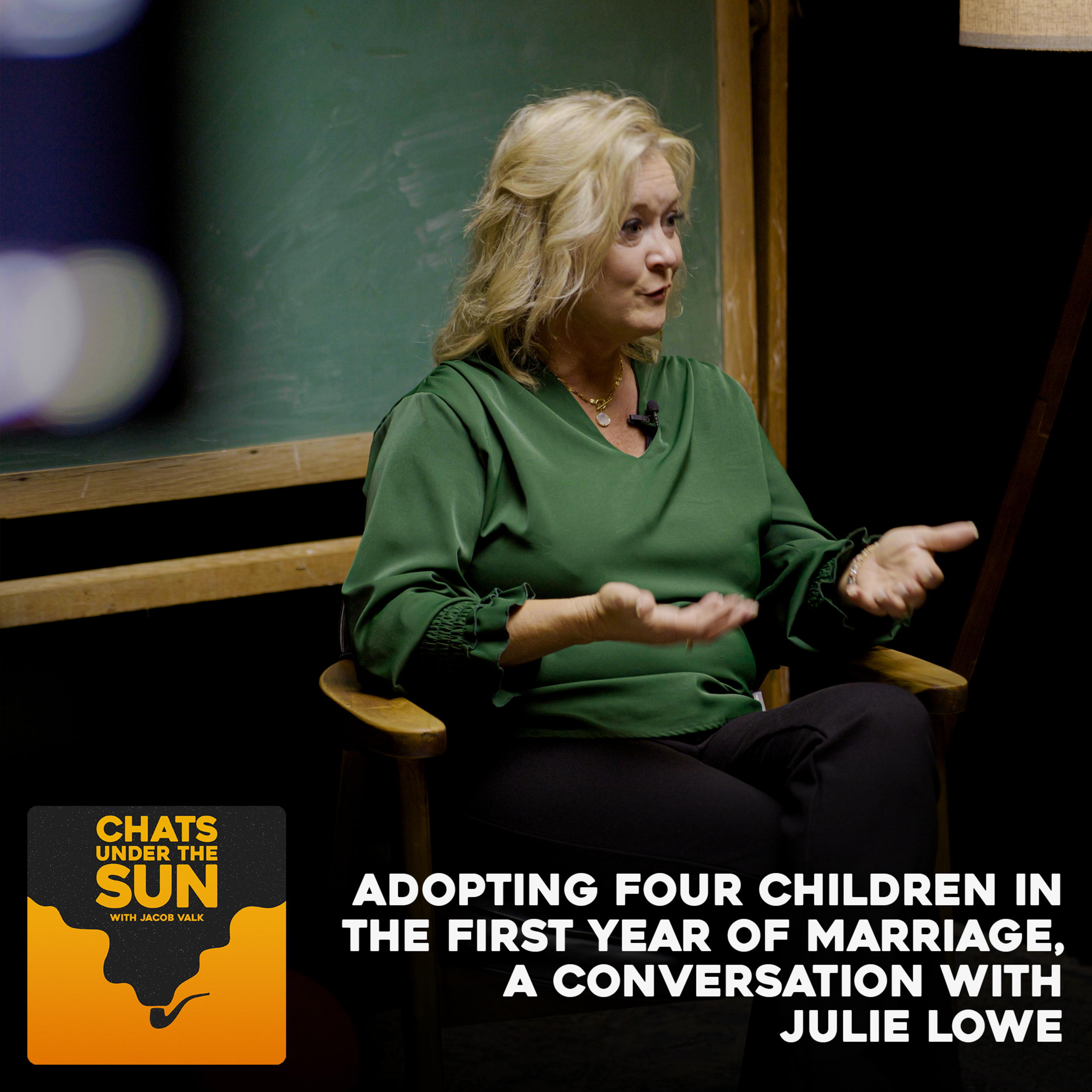 107: Adopting four children in the first year of marriage, a conversation with Julie Lowe episode artwork