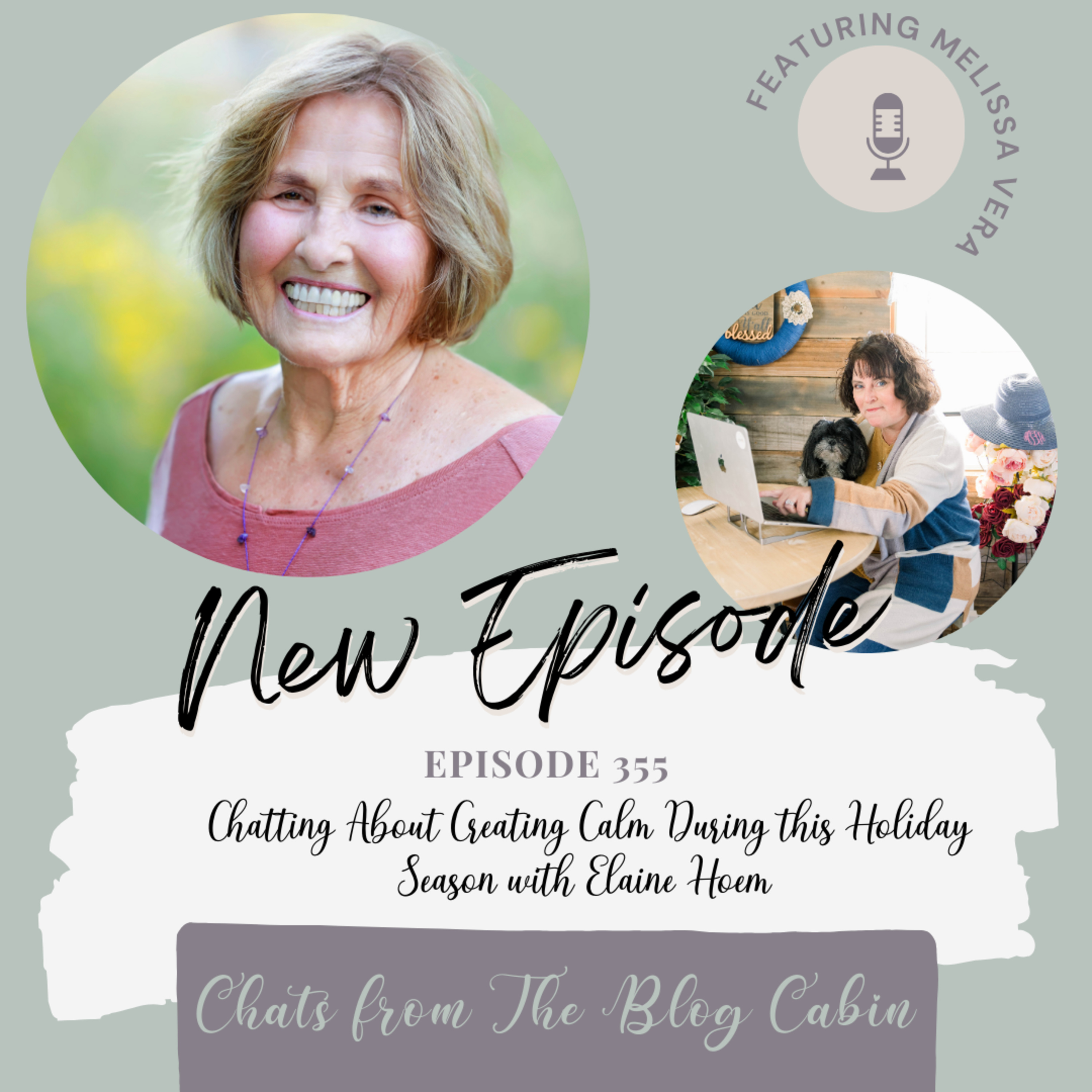 355: Chatting About Creating Calm During this Holiday Season with Elaine Hoem  episode artwork