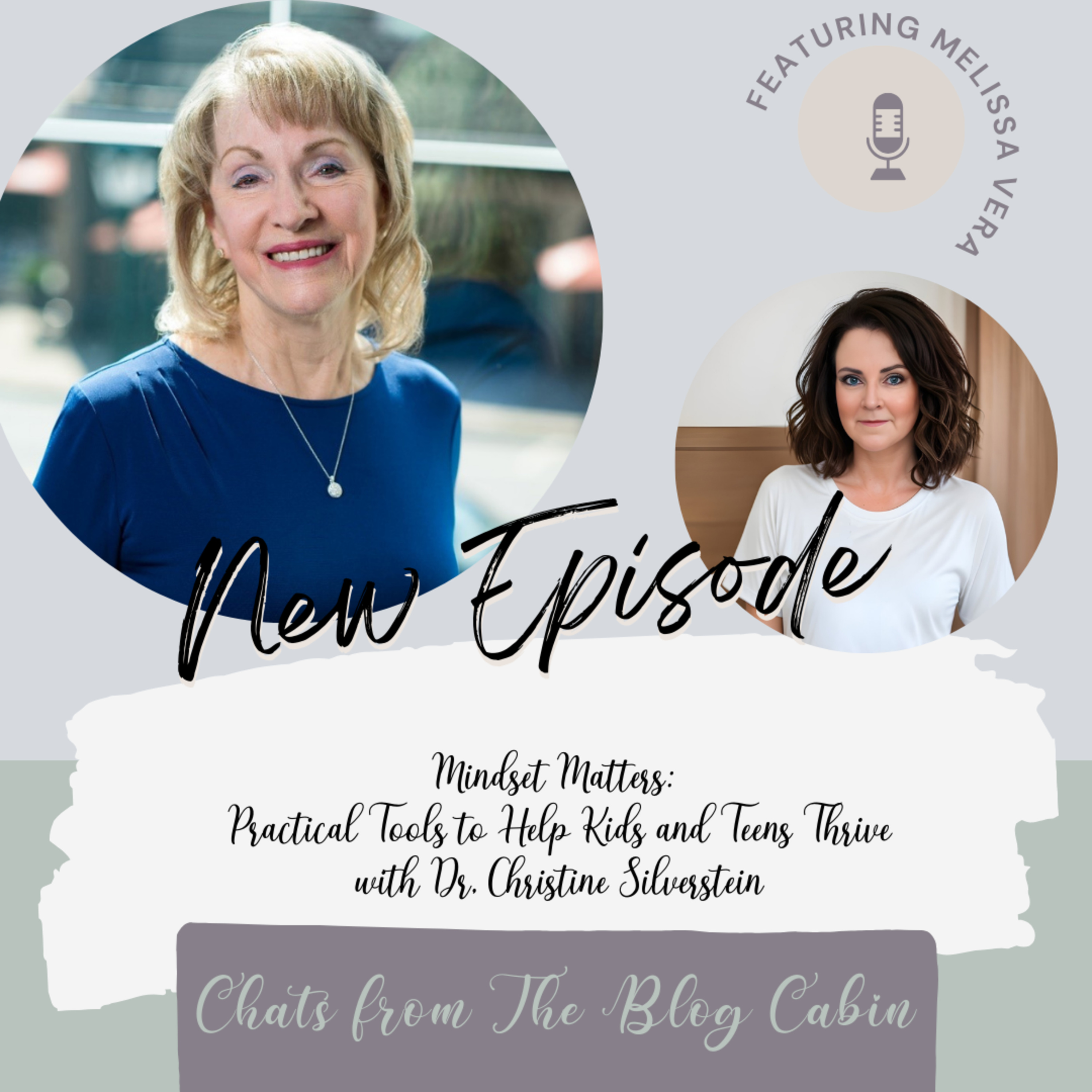 Mindset Matters: Practical Tools to Help Kids and Teens Thrive with Dr, Christine Silverstein episode artwork