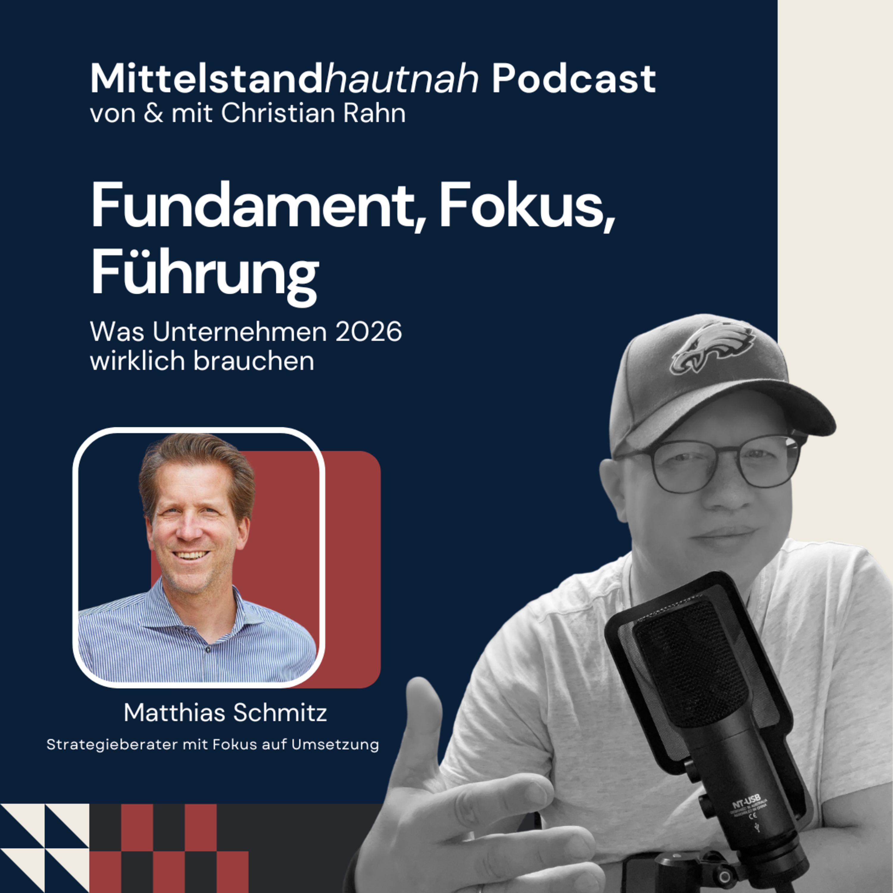 Fundament, Fokus, Führung - Was Unternehmen 2026 wirklich brauchen - Folge 147 episode artwork
