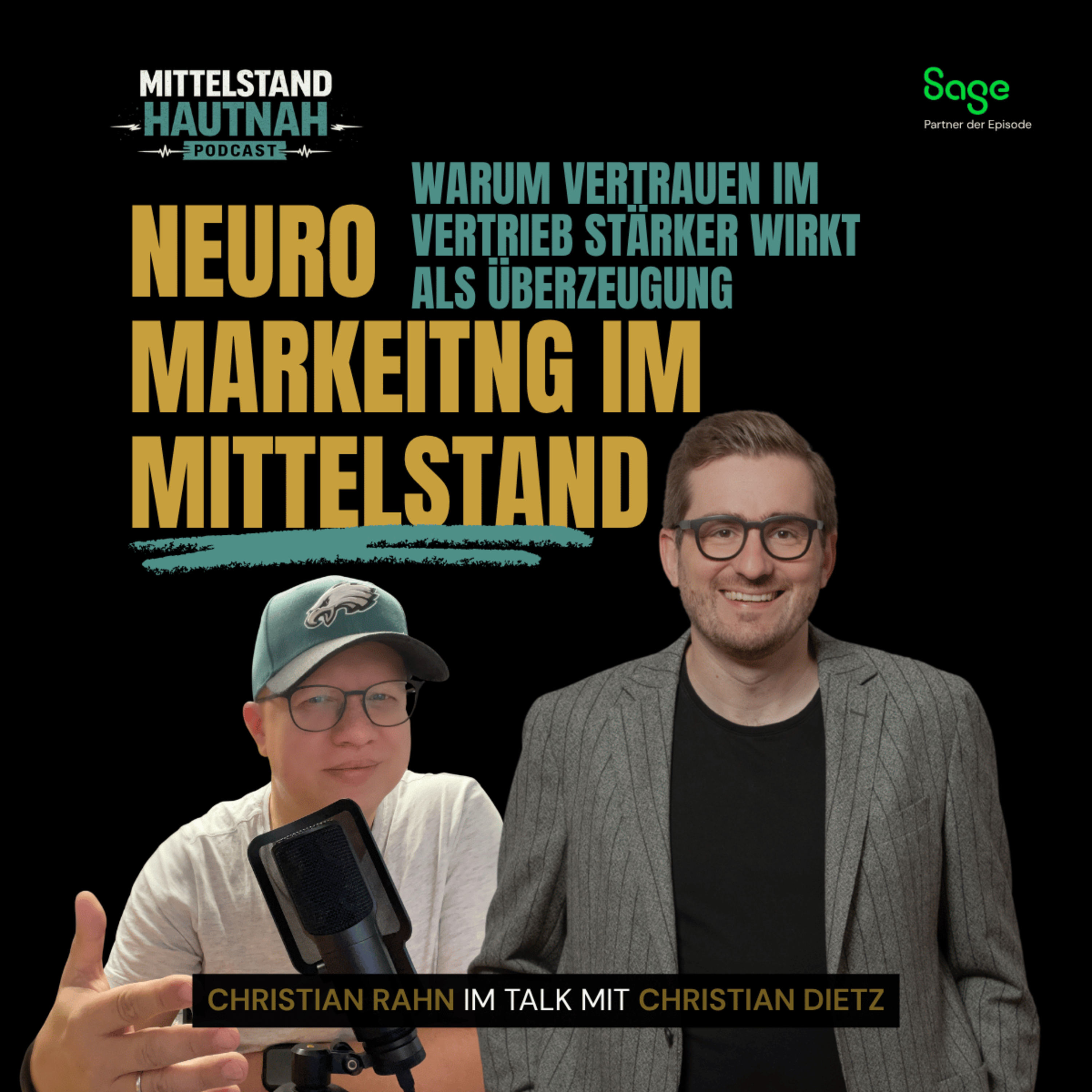 Warum Vertrauen im Vertrieb stärker wirkt als Überzeugung - Neuromarketing im Mittelstand episode artwork