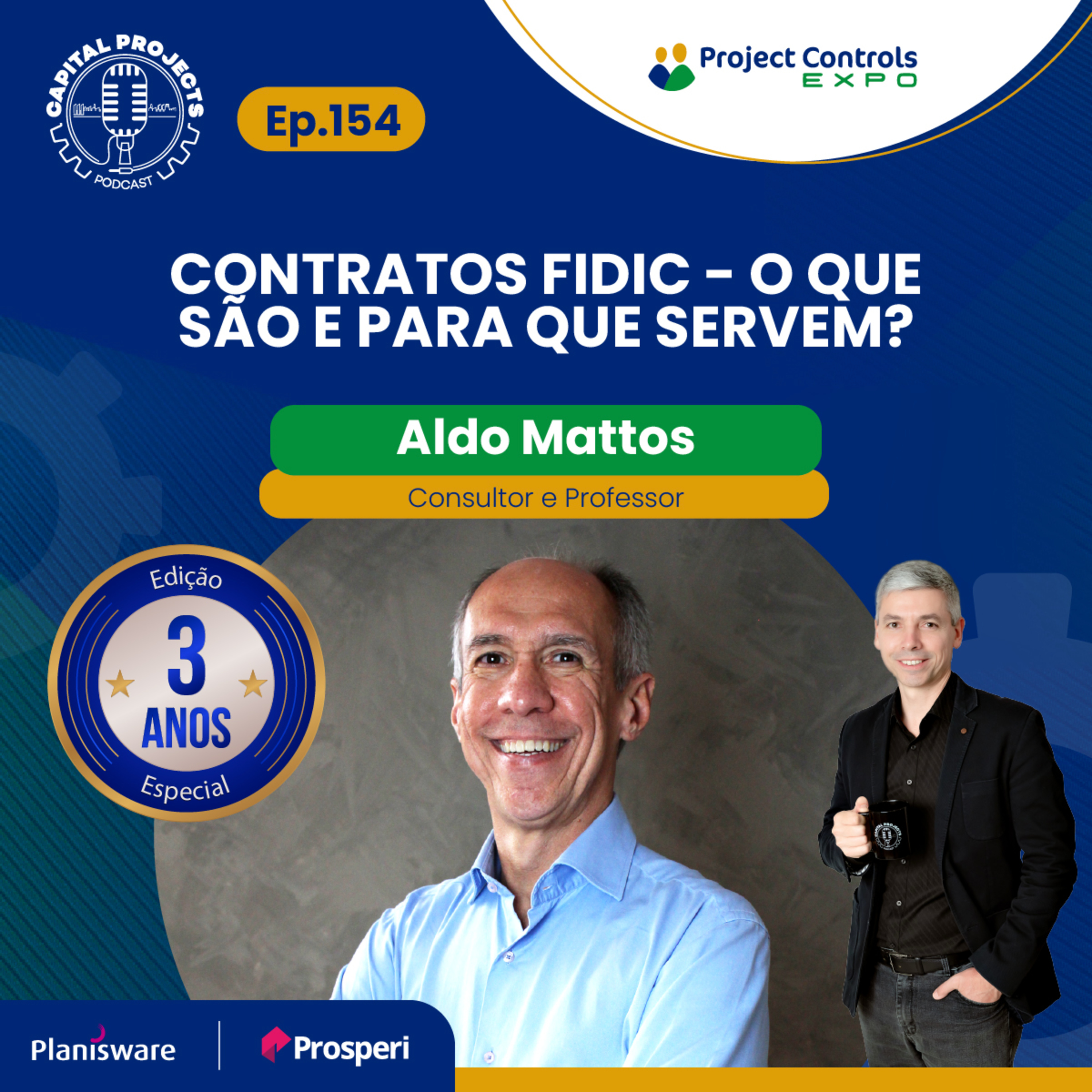 Episódio #154 – Contratos FIDIC – O que são e para que servem? episode artwork